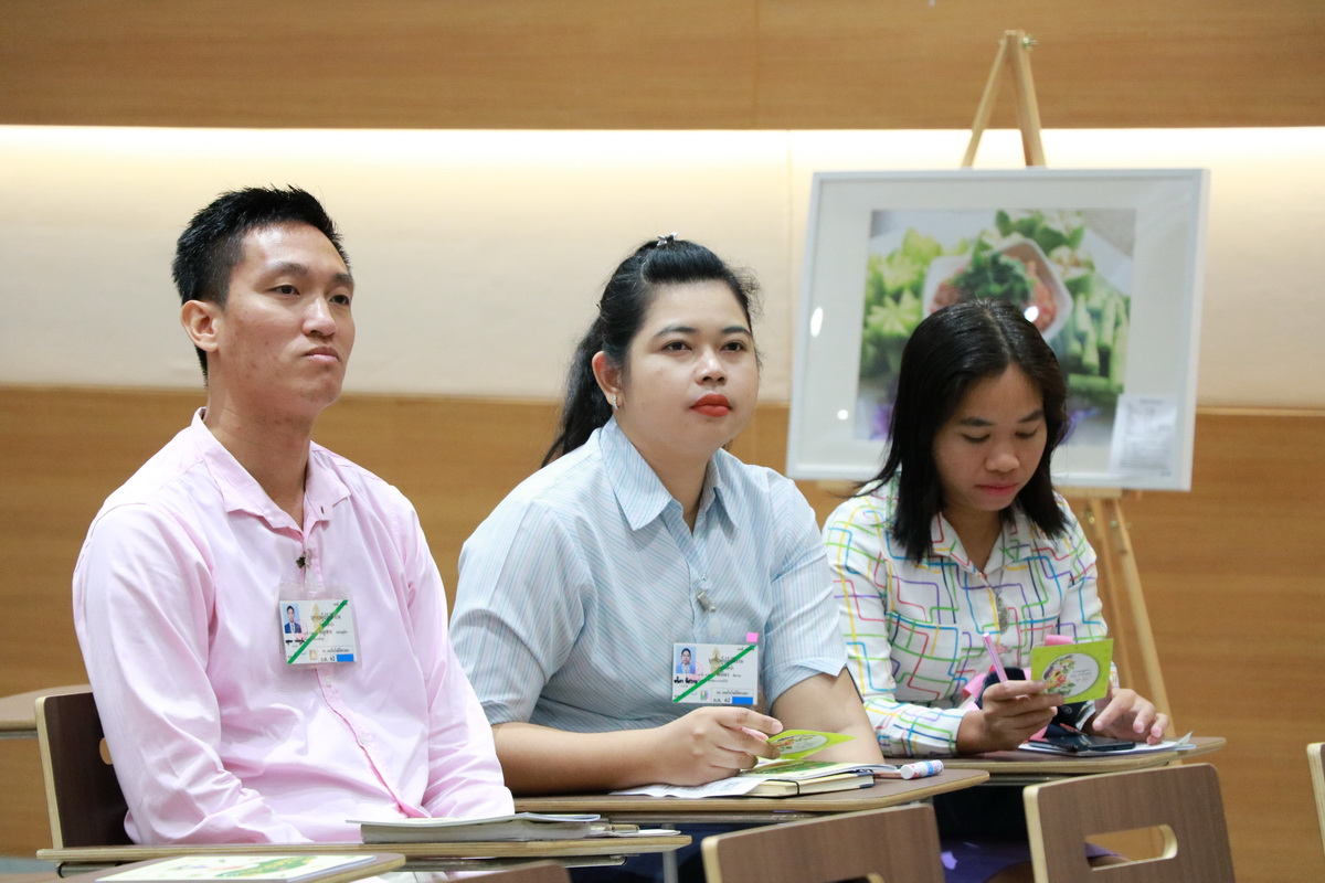 กินผักผลไม้ดี 400 กรัม — 1 พฤษภาคม 2025 — สถาบันเทคโนโลยีจิตรลดา CDTI