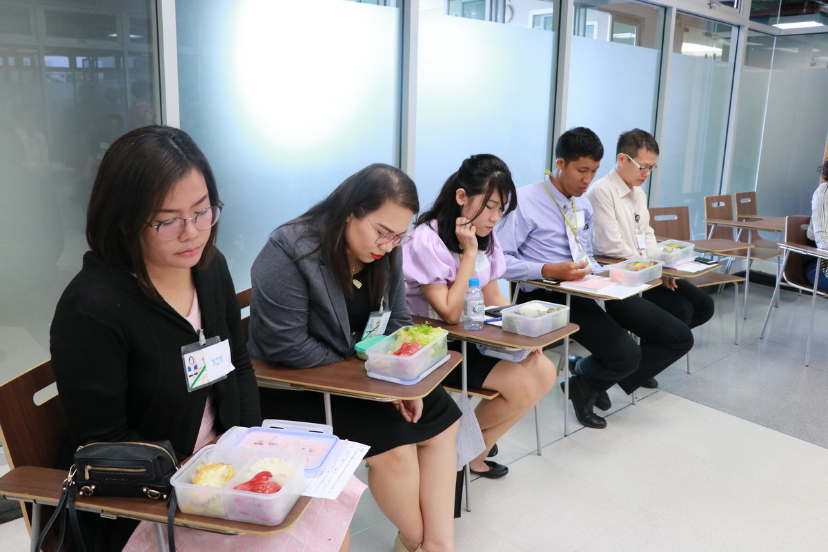 ปฐมนิเทศโครงการกินผักผลไม้ดี 400 กรัม — 1 พฤษภาคม 2025 — สถาบันเทคโนโลยีจิตรลดา CDTI