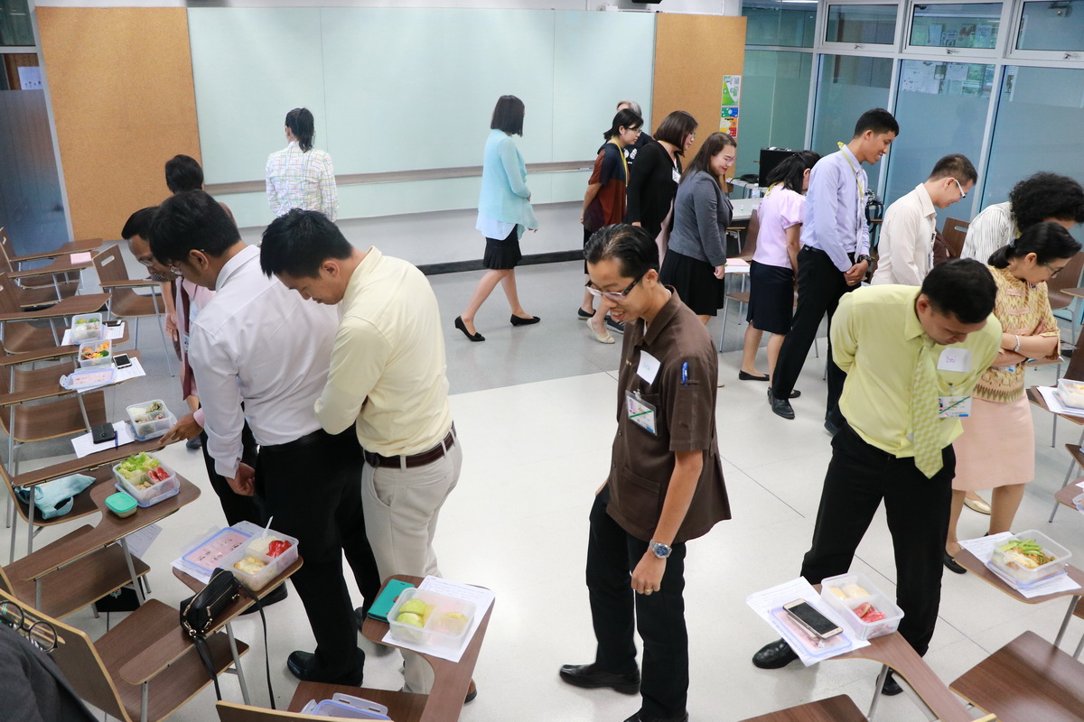 ปฐมนิเทศโครงการกินผักผลไม้ดี 400 กรัม — 1 พฤษภาคม 2025 — สถาบันเทคโนโลยีจิตรลดา CDTI