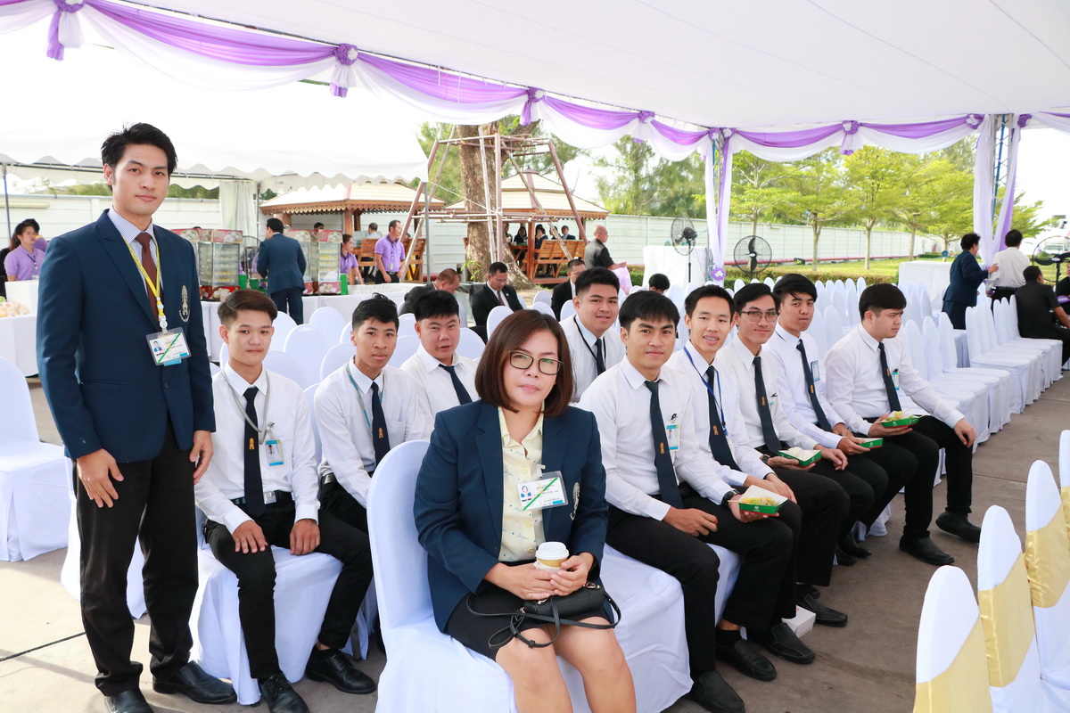 เฝ้ารับเสด็จ ณ บริษัท ซี พี แรม จำกัด — 11 พฤษภาคม 2025 — สถาบันเทคโนโลยีจิตรลดา CDTI