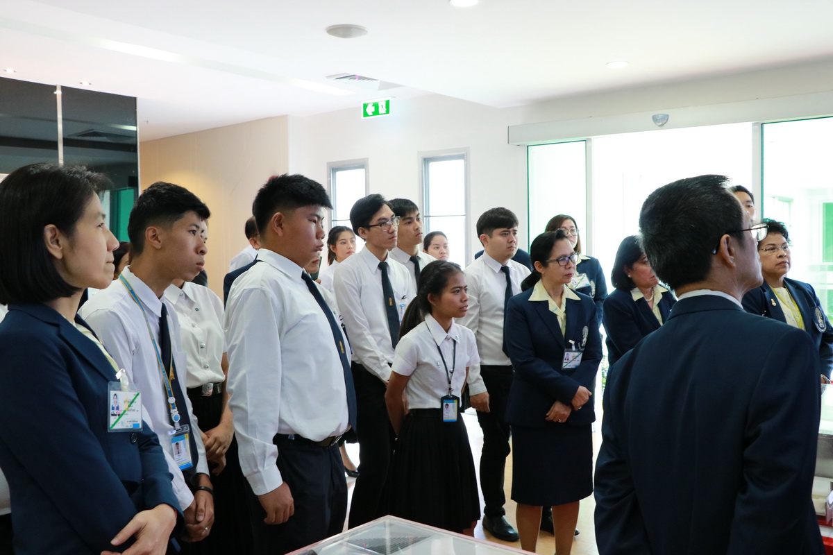เฝ้ารับเสด็จ ณ บริษัท ซี พี แรม จำกัด — 11 พฤษภาคม 2025 — สถาบันเทคโนโลยีจิตรลดา CDTI