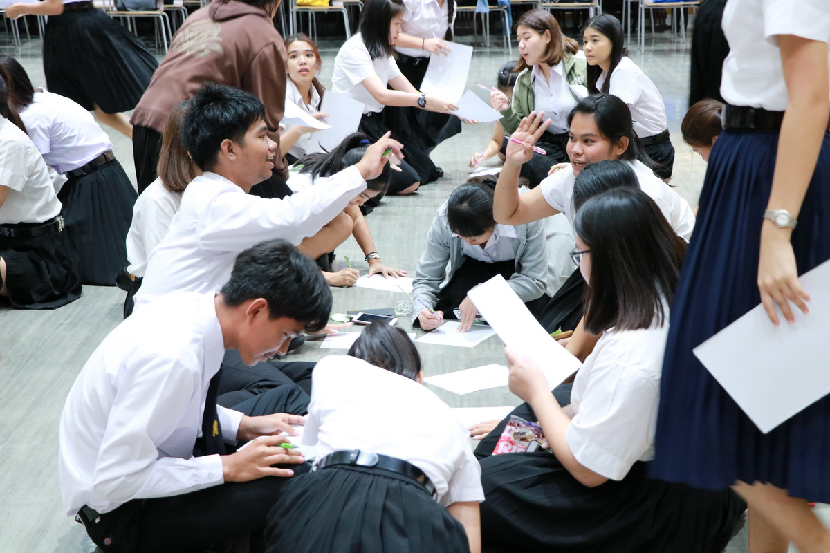 กิจกรรมปรับพื้นฐานนักศึกษาปี 1 คณะบริหารธุรกิจ — 1 พฤษภาคม 2025 — สถาบันเทคโนโลยีจิตรลดา CDTI