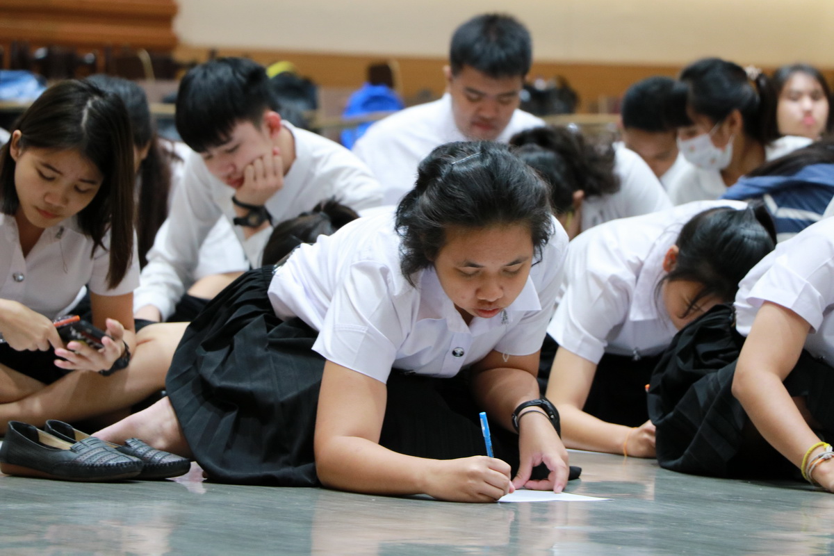 กิจกรรมปรับพื้นฐานนักศึกษาปี 1 คณะบริหารธุรกิจ — 1 พฤษภาคม 2025 — สถาบันเทคโนโลยีจิตรลดา CDTI