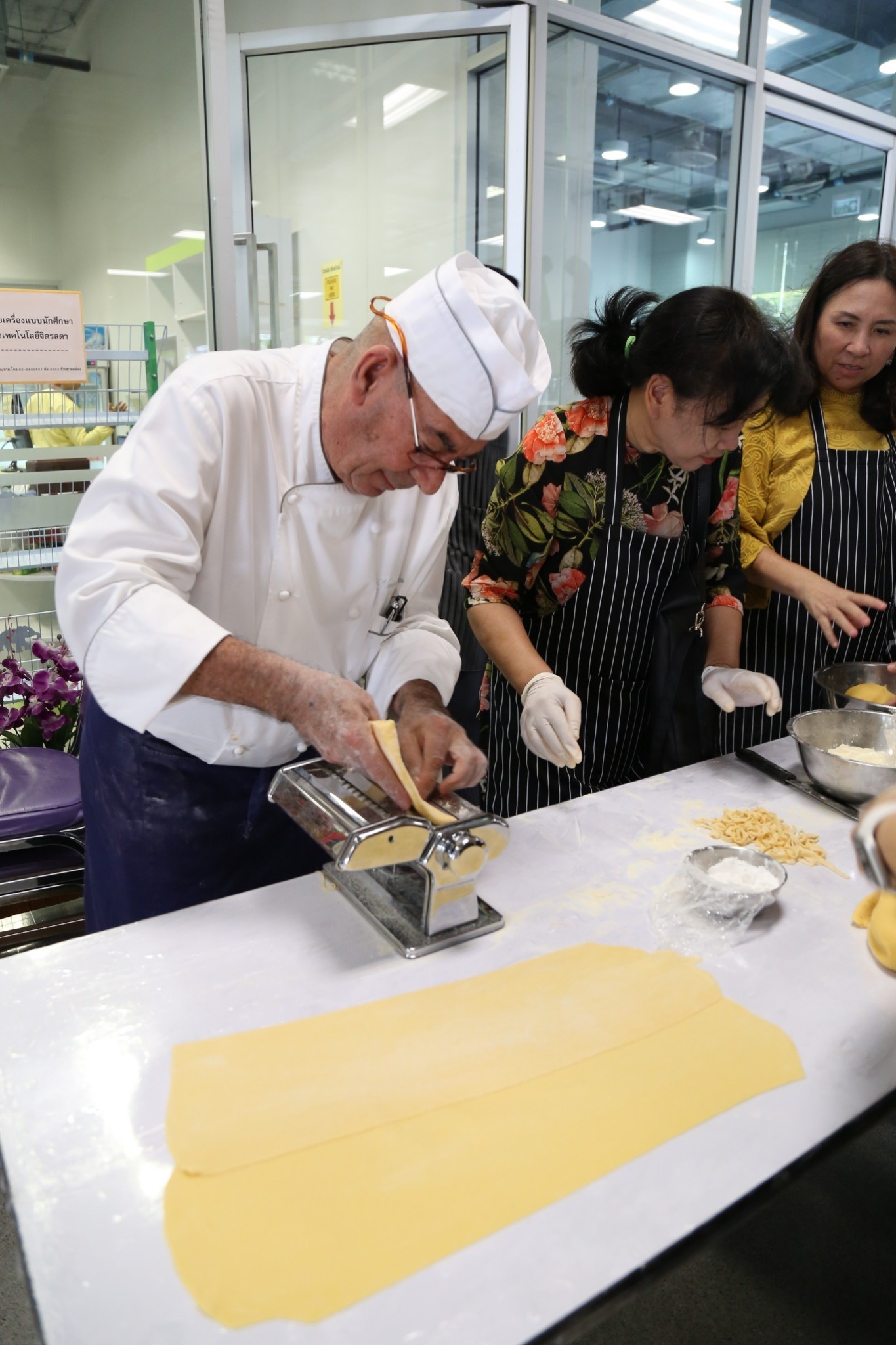 Homemade Long Pasta — 8 พฤษภาคม 2025 — สถาบันเทคโนโลยีจิตรลดา CDTI