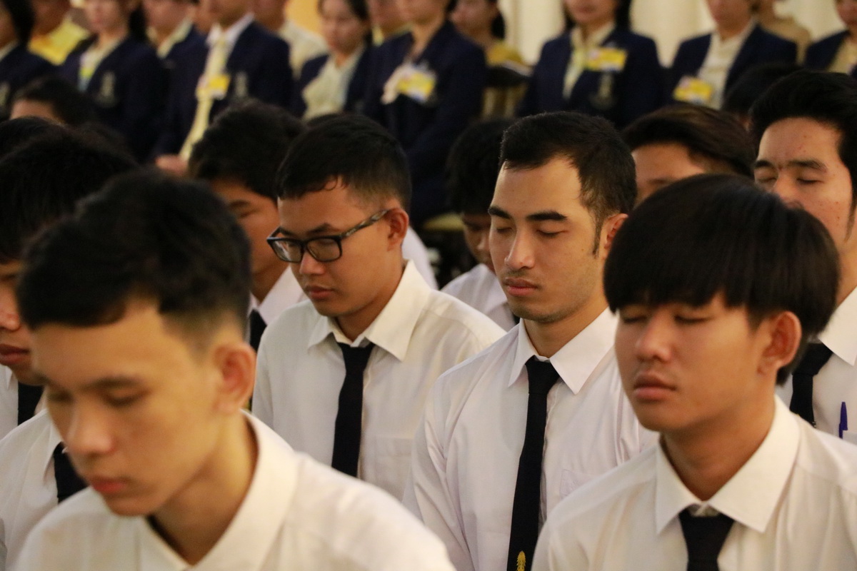 พิธีถวายพระพรชัยมงคล — 1 พฤษภาคม 2025 — สถาบันเทคโนโลยีจิตรลดา CDTI