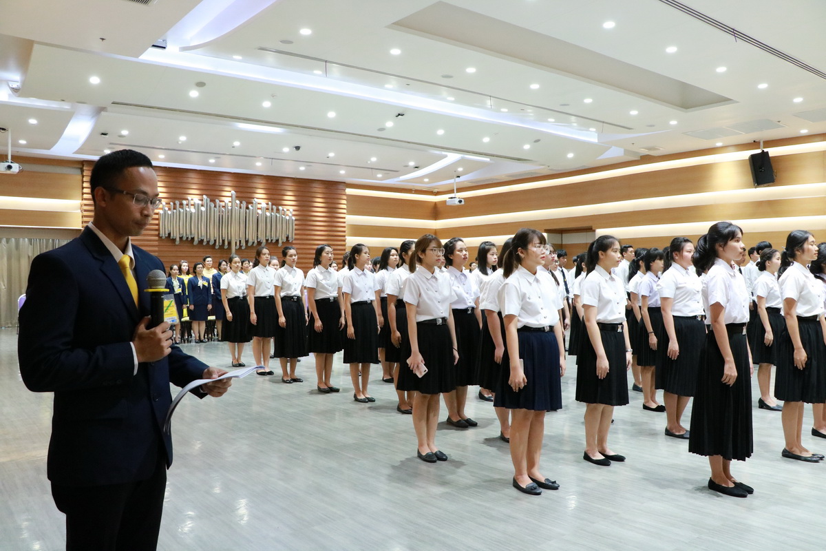 พิธีถวายพระพรชัยมงคล — 1 พฤษภาคม 2025 — สถาบันเทคโนโลยีจิตรลดา CDTI
