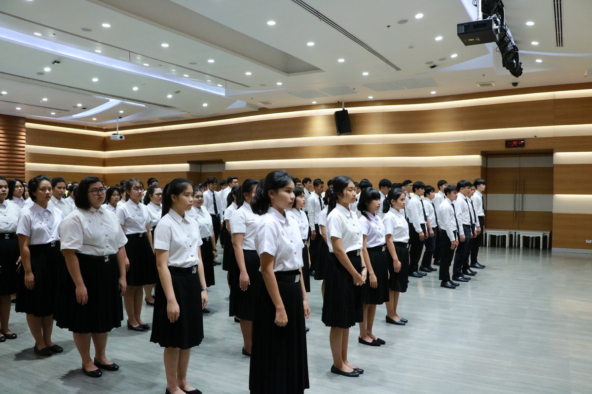 พิธีถวายพระพรชัยมงคล — 1 พฤษภาคม 2025 — สถาบันเทคโนโลยีจิตรลดา CDTI