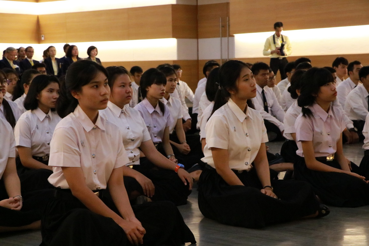พิธีถวายพระพรชัยมงคล — 1 พฤษภาคม 2025 — สถาบันเทคโนโลยีจิตรลดา CDTI