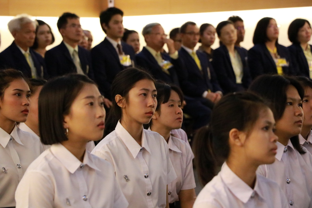 พิธีถวายพระพรชัยมงคล — 1 พฤษภาคม 2025 — สถาบันเทคโนโลยีจิตรลดา CDTI