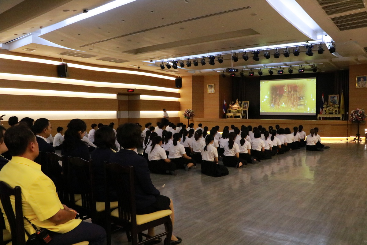 พิธีถวายพระพรชัยมงคล — 1 พฤษภาคม 2025 — สถาบันเทคโนโลยีจิตรลดา CDTI