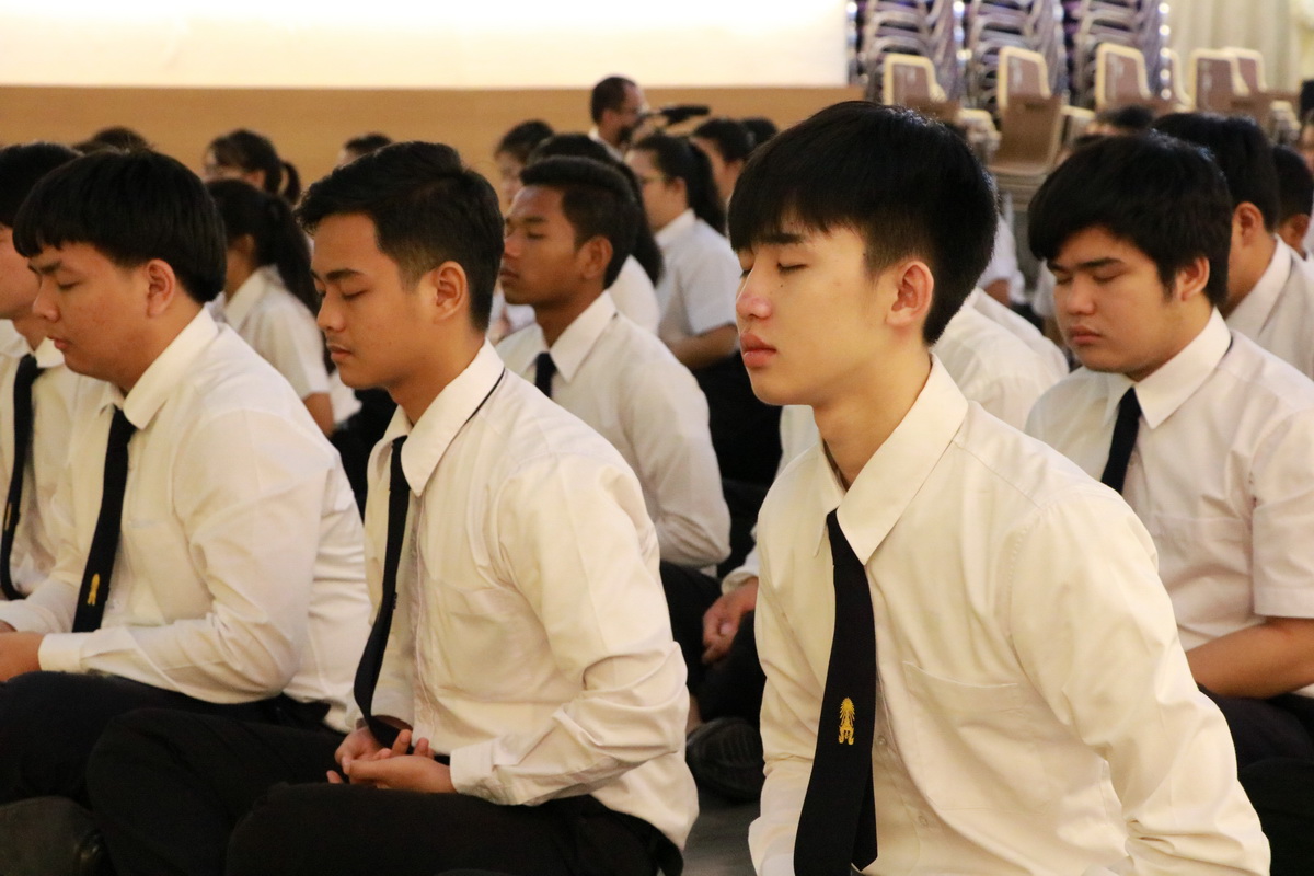 พิธีถวายพระพรชัยมงคล — 1 พฤษภาคม 2025 — สถาบันเทคโนโลยีจิตรลดา CDTI