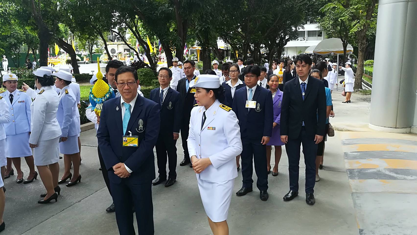 วางพานพุ่ม พระบิดาแห่งวิทยาศาสตร์ไทย — 2 พฤษภาคม 2025 — สถาบันเทคโนโลยีจิตรลดา CDTI