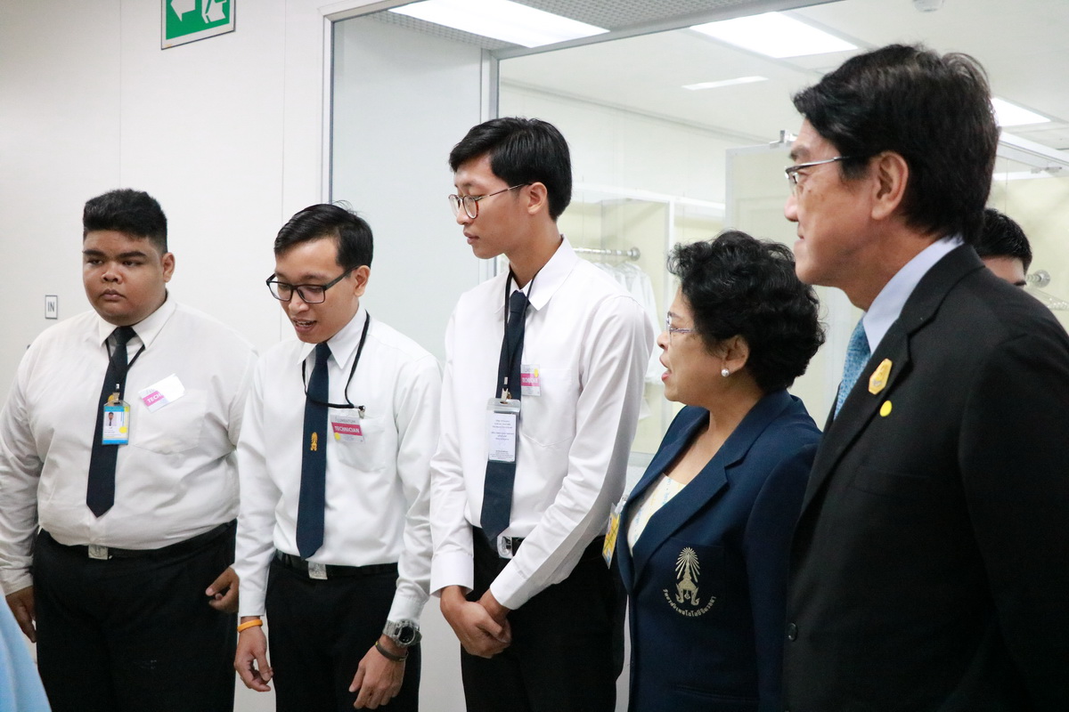 รับเสด็จ — 1 พฤษภาคม 2025 — สถาบันเทคโนโลยีจิตรลดา CDTI