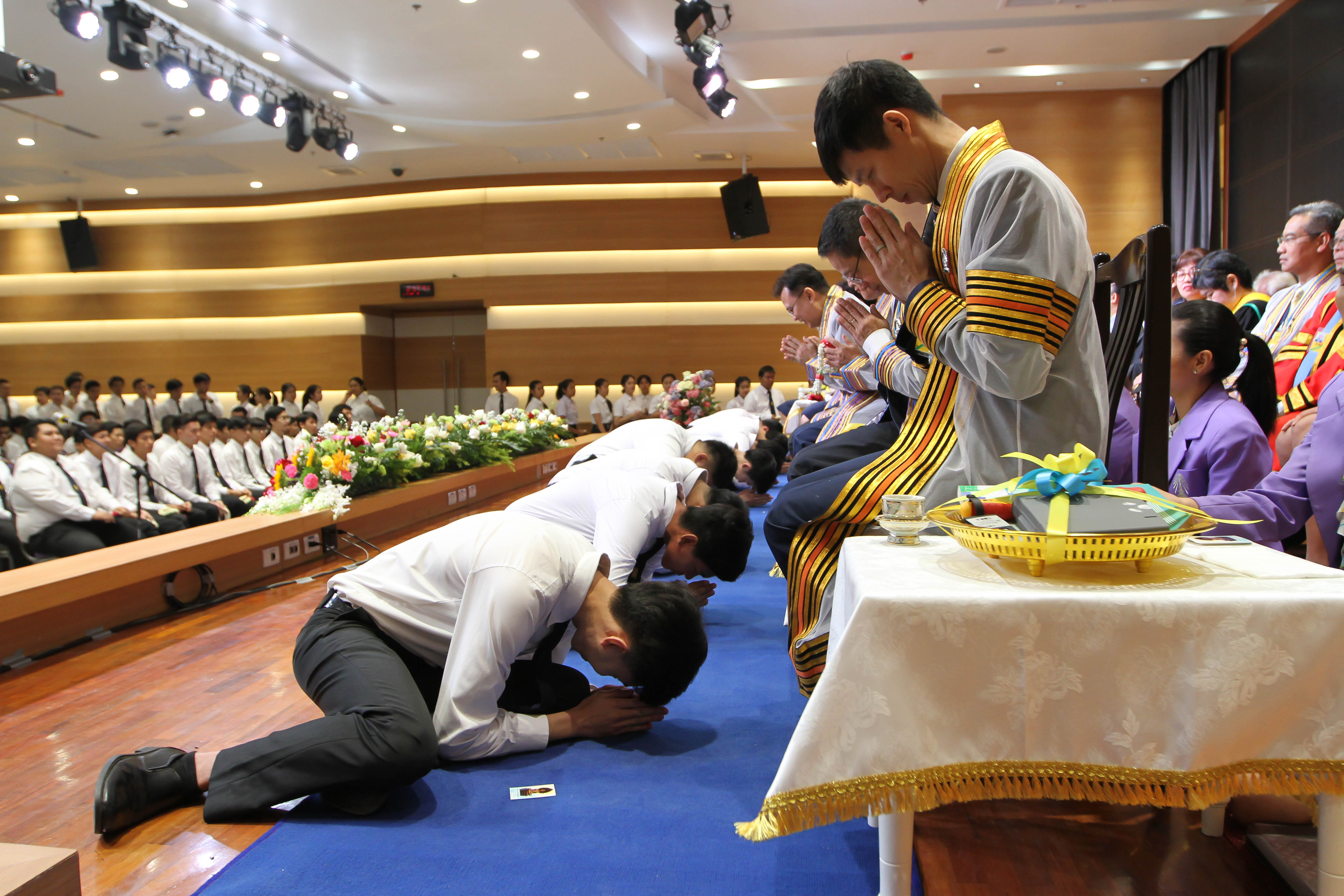 พิธีไหว้ครู ปีการศึกษา 2561 — 8 พฤษภาคม 2025 — สถาบันเทคโนโลยีจิตรลดา CDTI