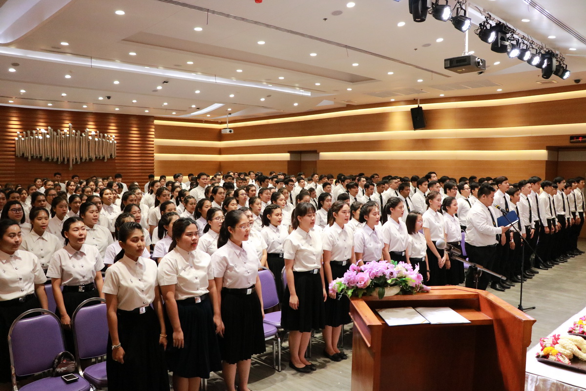 พิธีไหว้ครู ปีการศึกษา 2561 — 8 พฤษภาคม 2025 — สถาบันเทคโนโลยีจิตรลดา CDTI
