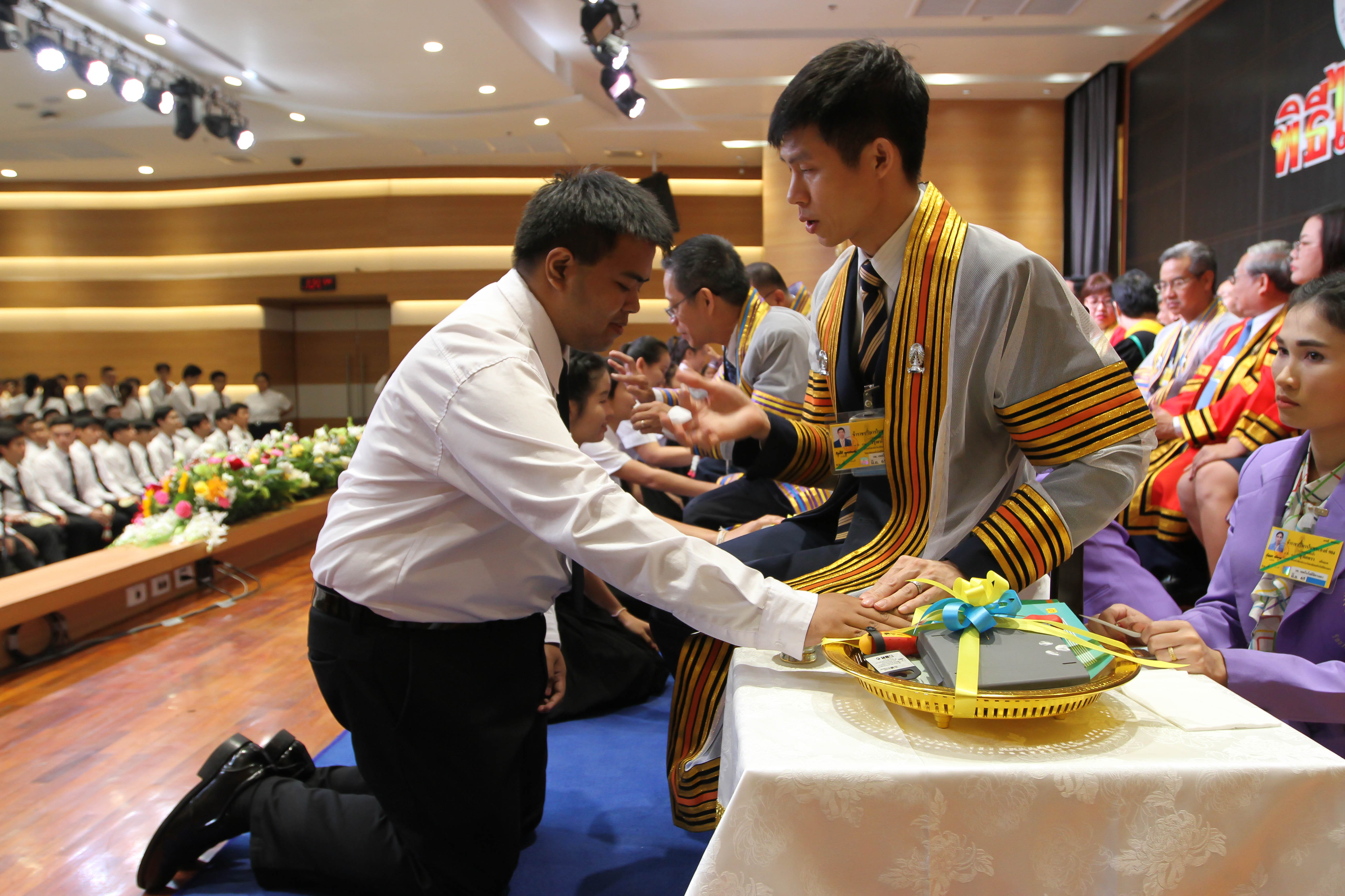พิธีไหว้ครู ปีการศึกษา 2561 — 8 พฤษภาคม 2025 — สถาบันเทคโนโลยีจิตรลดา CDTI
