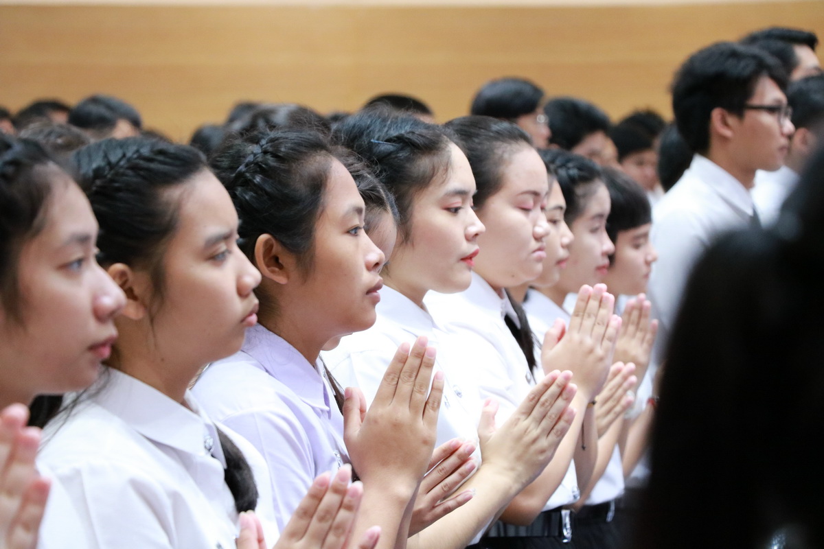 พิธีไหว้ครู ปีการศึกษา 2561 — 8 พฤษภาคม 2025 — สถาบันเทคโนโลยีจิตรลดา CDTI