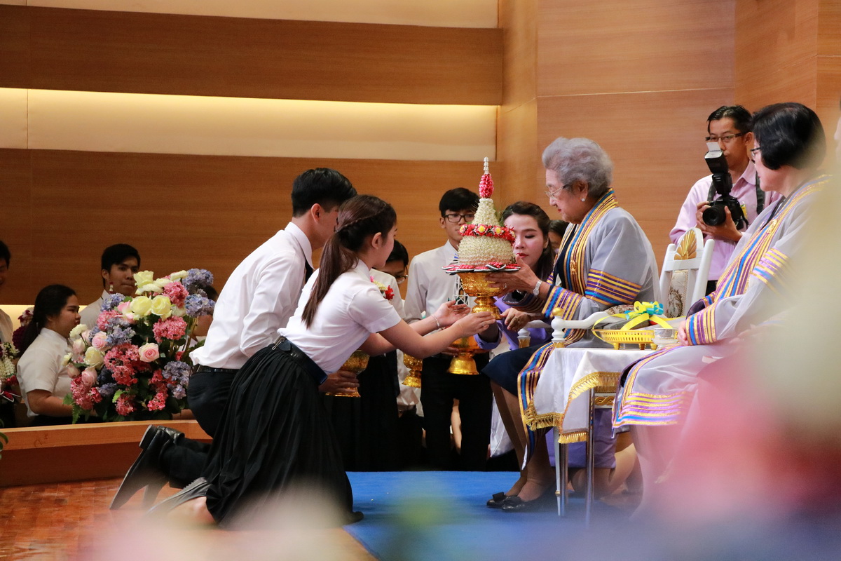 พิธีไหว้ครู ปีการศึกษา 2561 — 8 พฤษภาคม 2025 — สถาบันเทคโนโลยีจิตรลดา CDTI