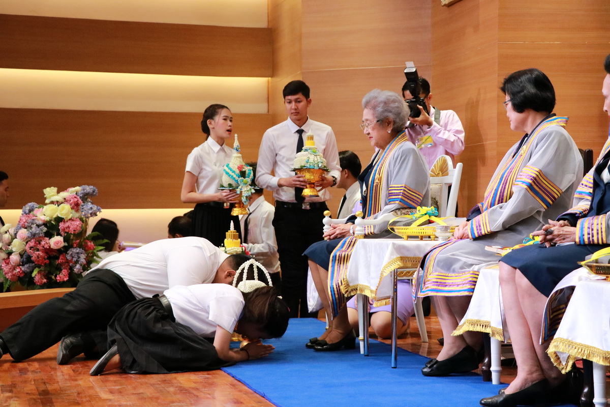 พิธีไหว้ครู ปีการศึกษา 2561 — 8 พฤษภาคม 2025 — สถาบันเทคโนโลยีจิตรลดา CDTI