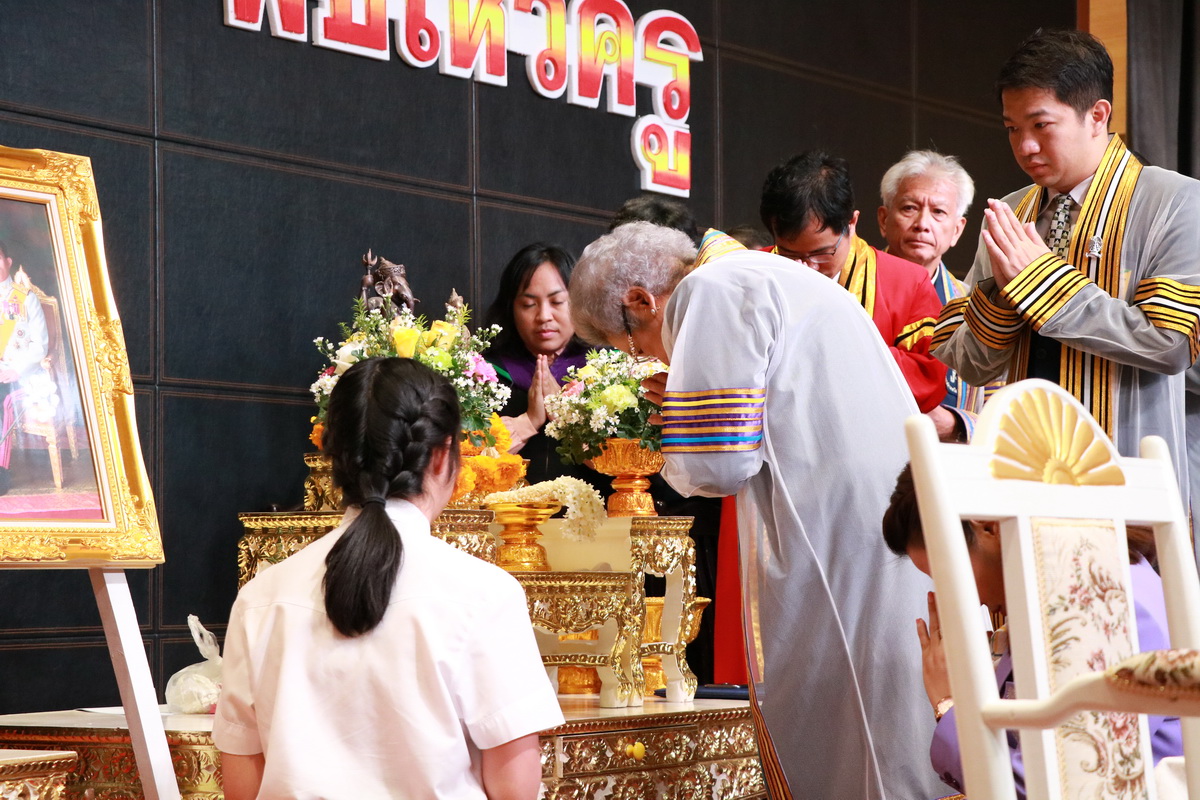 พิธีไหว้ครู ปีการศึกษา 2561 — 8 พฤษภาคม 2025 — สถาบันเทคโนโลยีจิตรลดา CDTI