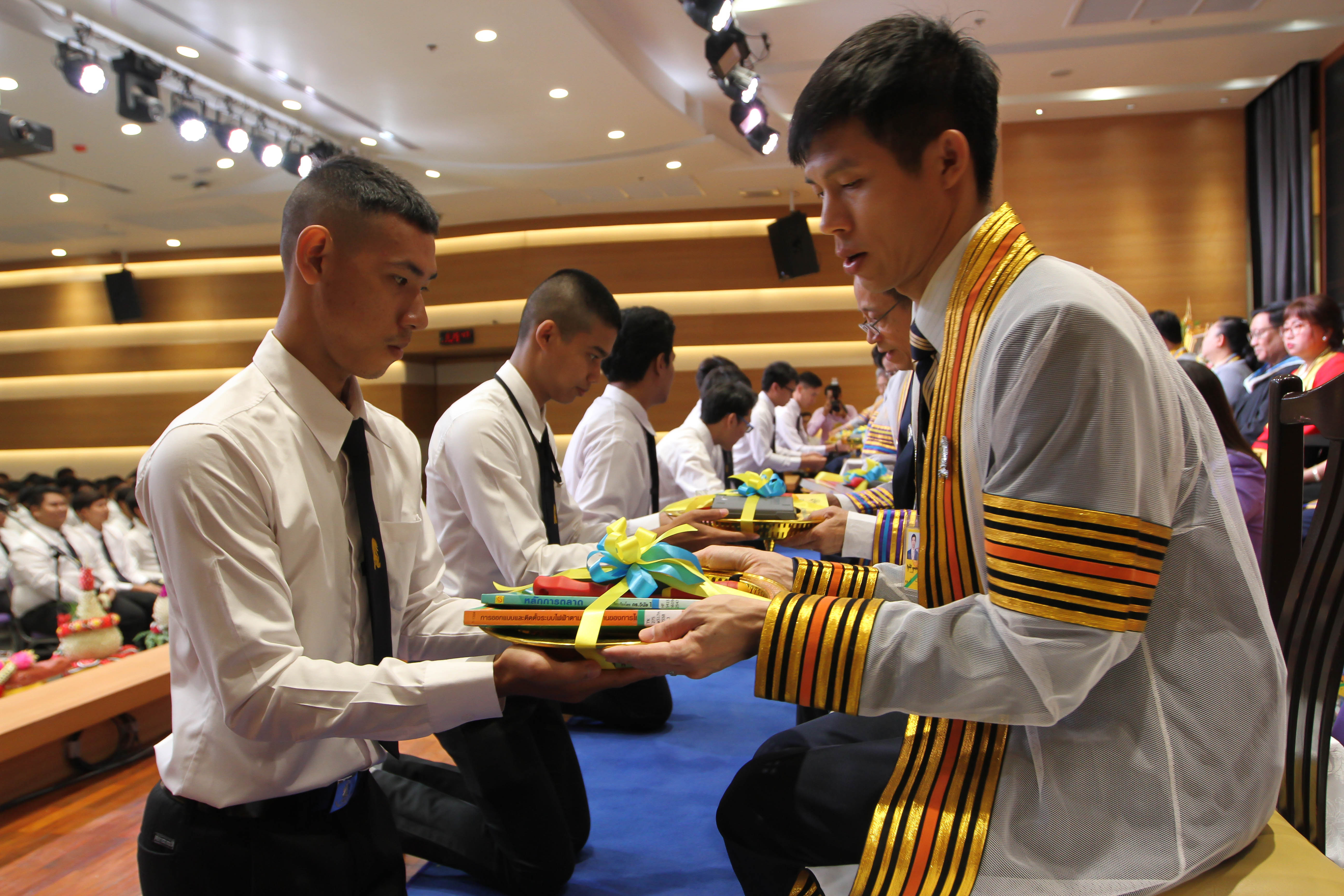 พิธีไหว้ครู ปีการศึกษา 2561 — 8 พฤษภาคม 2025 — สถาบันเทคโนโลยีจิตรลดา CDTI