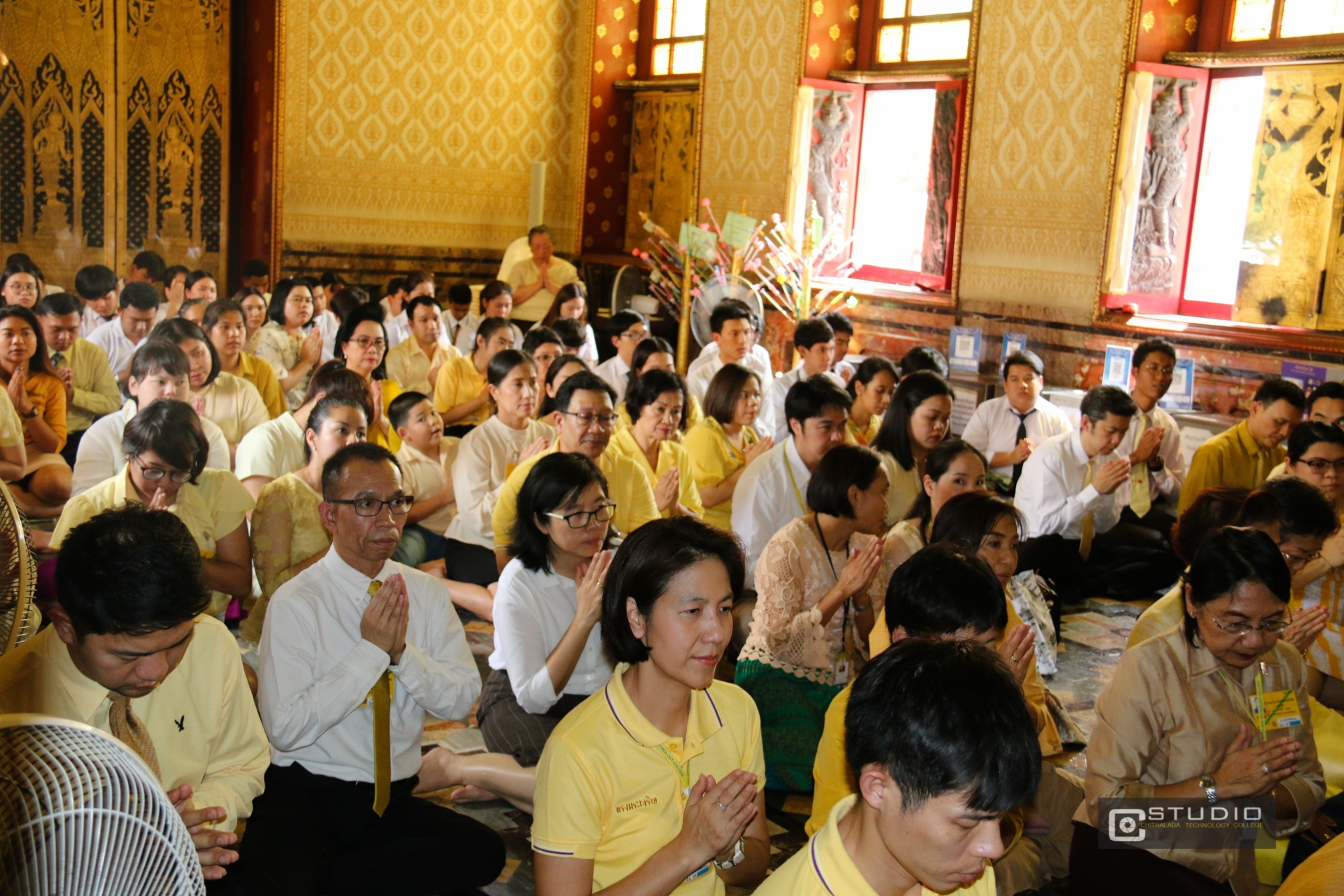 พิธีทำบุญอุทิศถวายเป็นพระราชกุศล — 2 พฤษภาคม 2025 — สถาบันเทคโนโลยีจิตรลดา CDTI