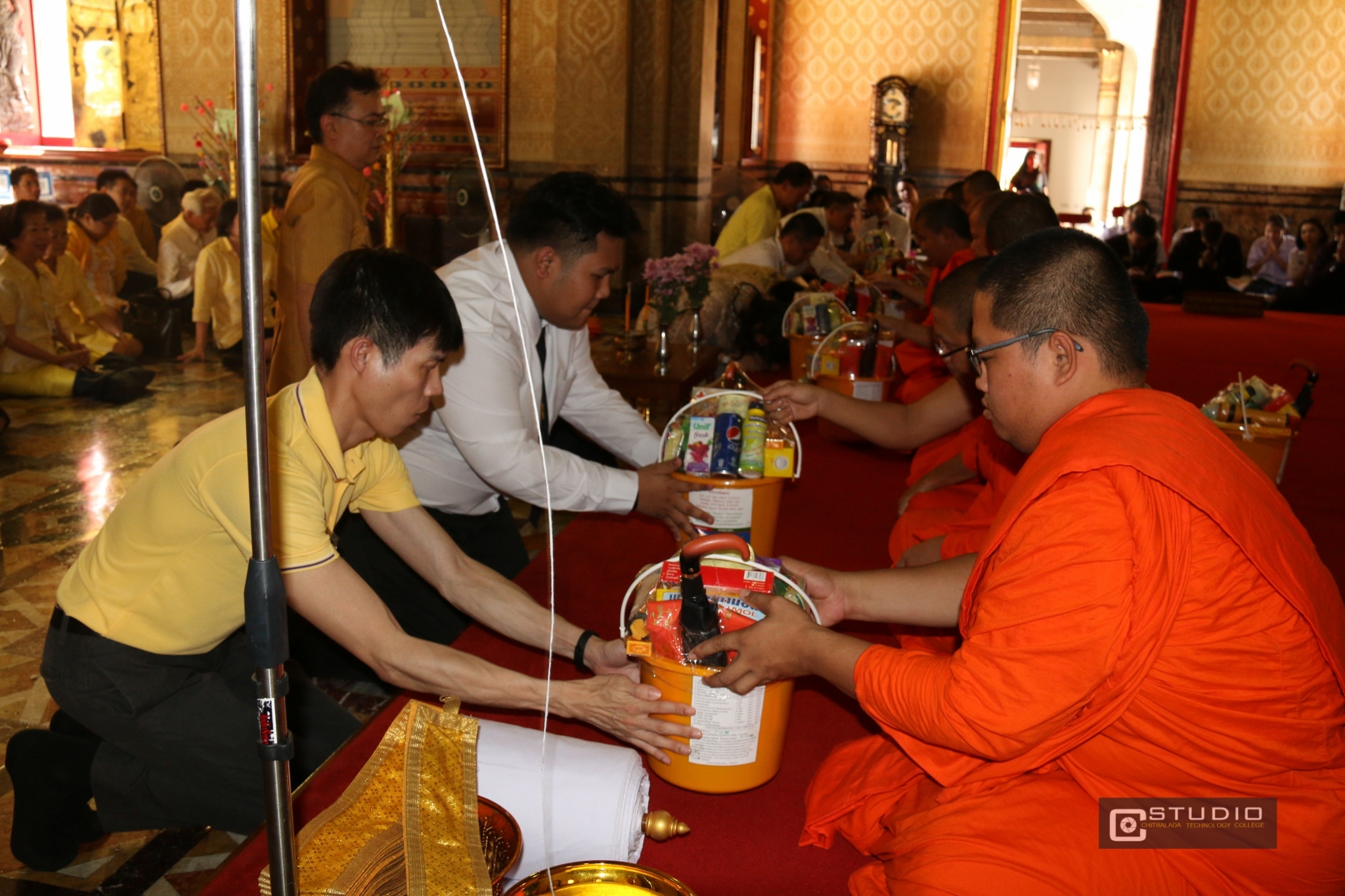 พิธีทำบุญอุทิศถวายเป็นพระราชกุศล — 2 พฤษภาคม 2025 — สถาบันเทคโนโลยีจิตรลดา CDTI