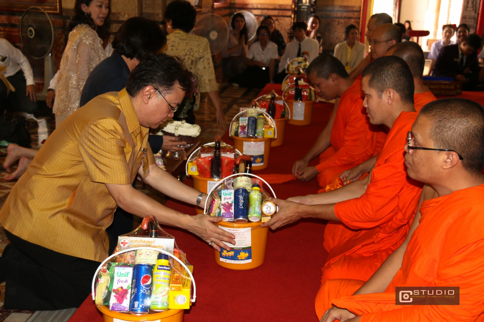 พิธีทำบุญอุทิศถวายเป็นพระราชกุศล — 2 พฤษภาคม 2025 — สถาบันเทคโนโลยีจิตรลดา CDTI