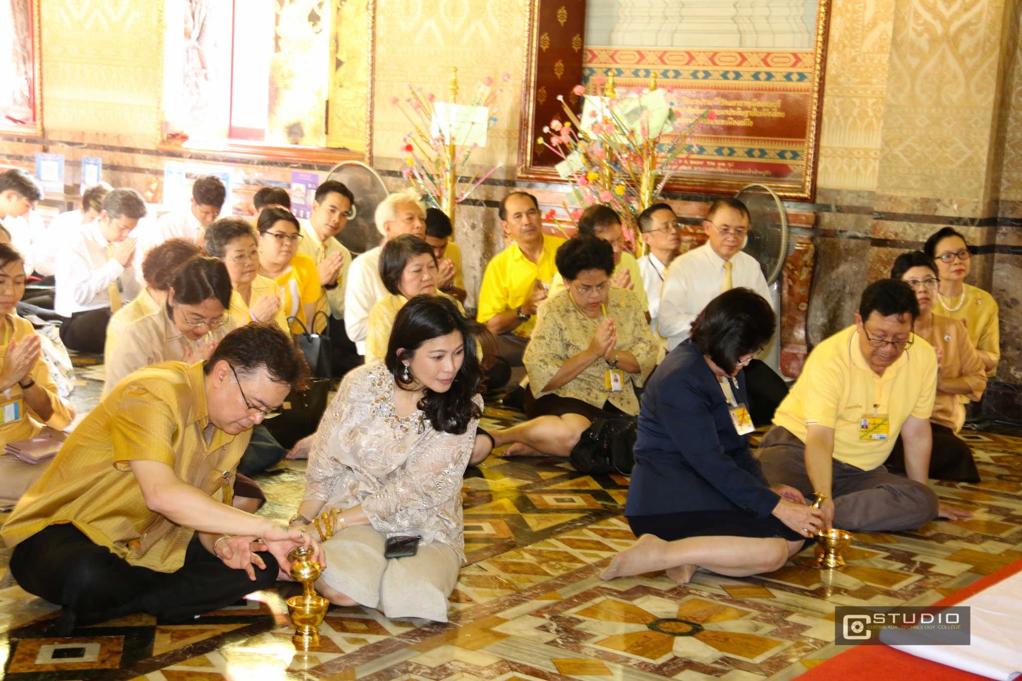 พิธีทำบุญอุทิศถวายเป็นพระราชกุศล — 2 พฤษภาคม 2025 — สถาบันเทคโนโลยีจิตรลดา CDTI