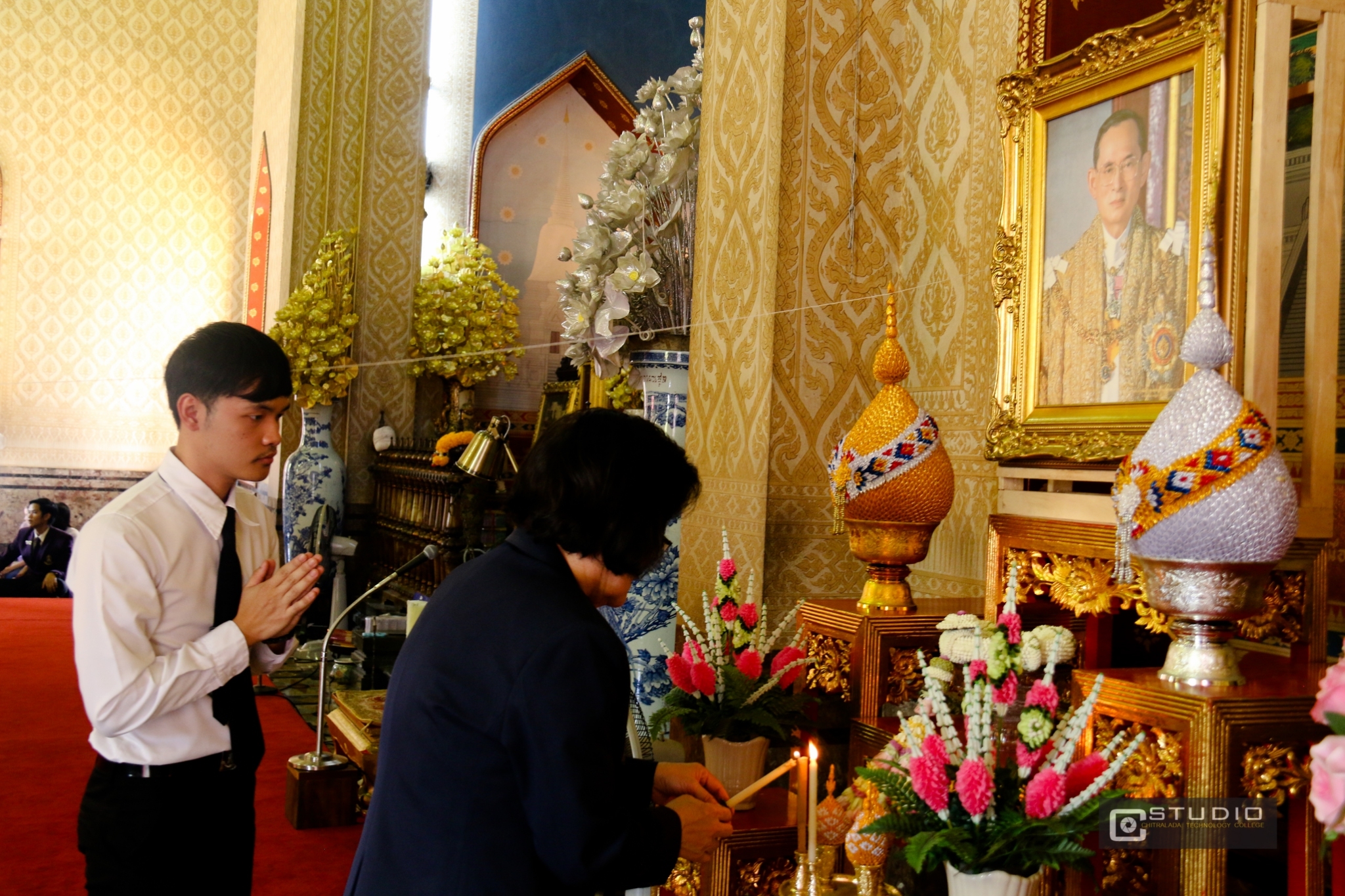 พิธีทำบุญอุทิศถวายเป็นพระราชกุศล — 2 พฤษภาคม 2025 — สถาบันเทคโนโลยีจิตรลดา CDTI