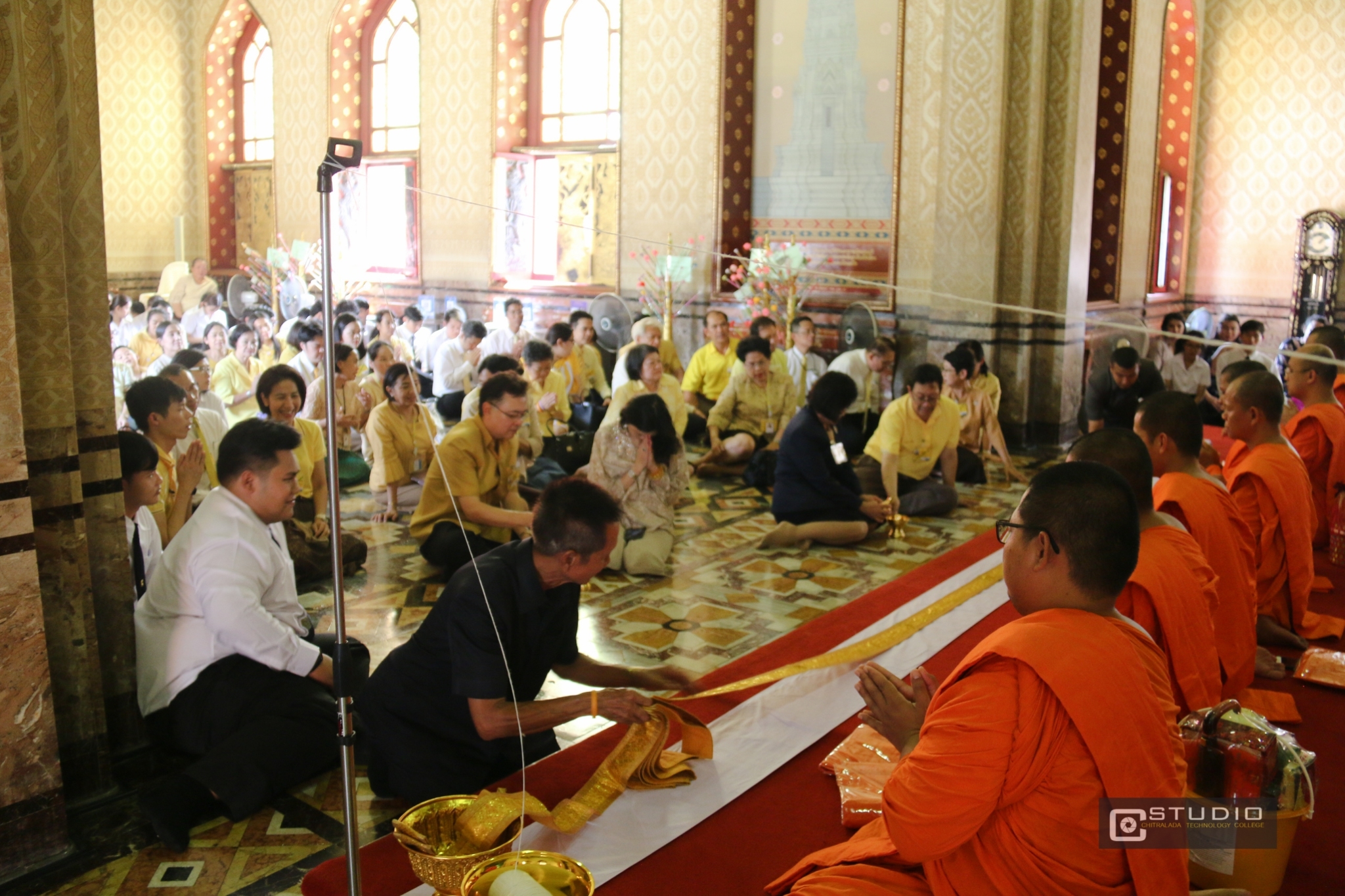 พิธีทำบุญอุทิศถวายเป็นพระราชกุศล — 2 พฤษภาคม 2025 — สถาบันเทคโนโลยีจิตรลดา CDTI
