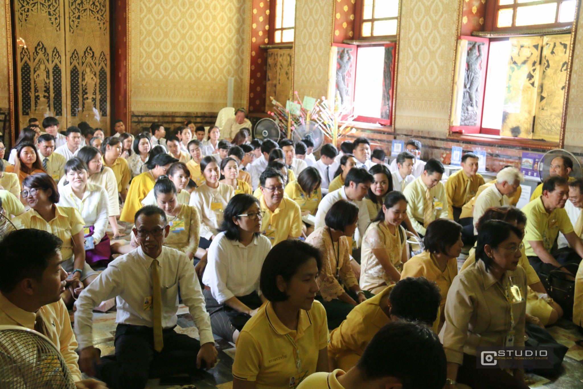 พิธีทำบุญอุทิศถวายเป็นพระราชกุศล — 2 พฤษภาคม 2025 — สถาบันเทคโนโลยีจิตรลดา CDTI