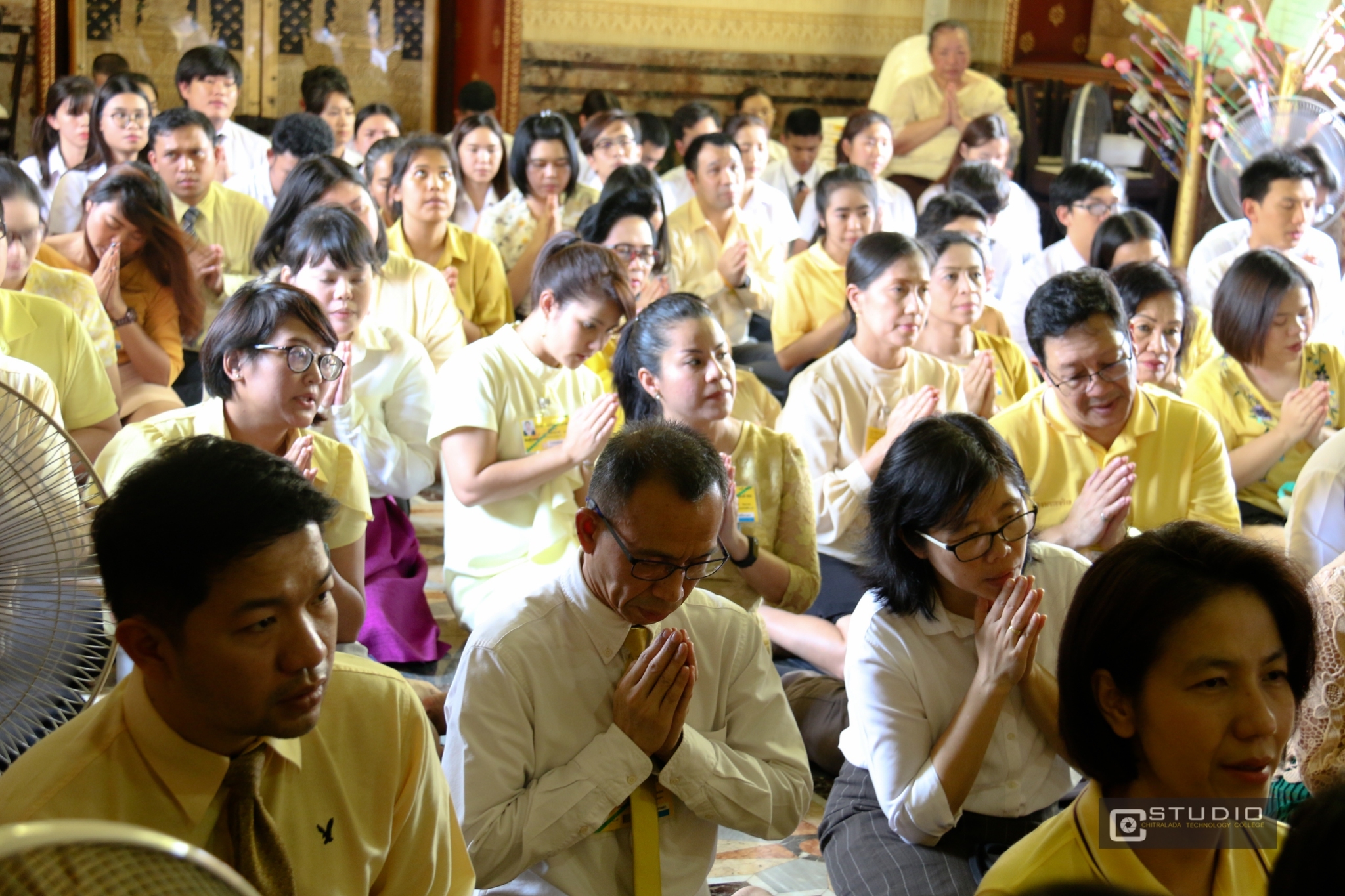พิธีทำบุญอุทิศถวายเป็นพระราชกุศล — 2 พฤษภาคม 2025 — สถาบันเทคโนโลยีจิตรลดา CDTI