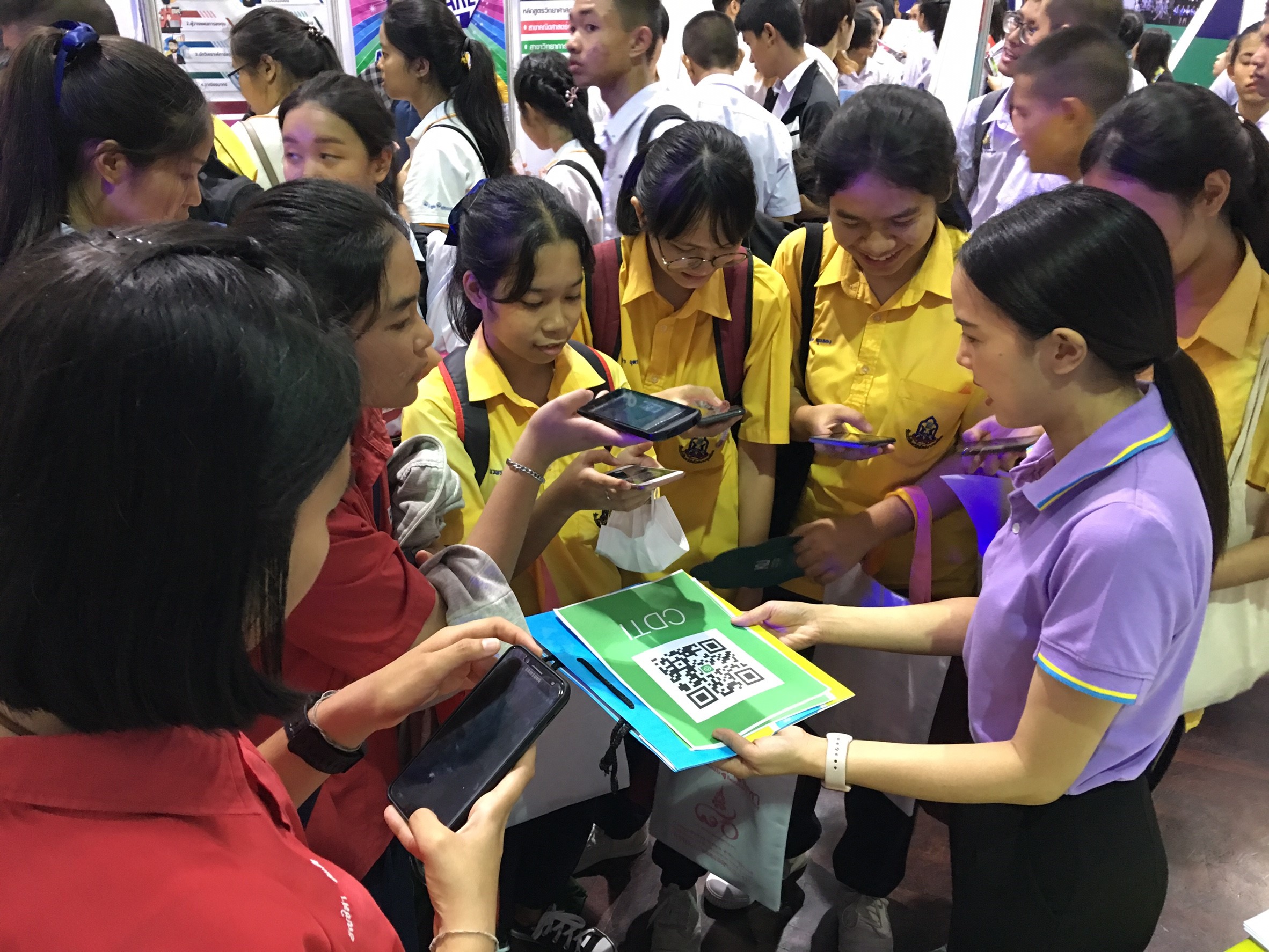 ตลาดนัดหลักสูตร มหาวิทยาลัยเกษตรศาสตร์ — 7 พฤษภาคม 2025 — สถาบันเทคโนโลยีจิตรลดา CDTI