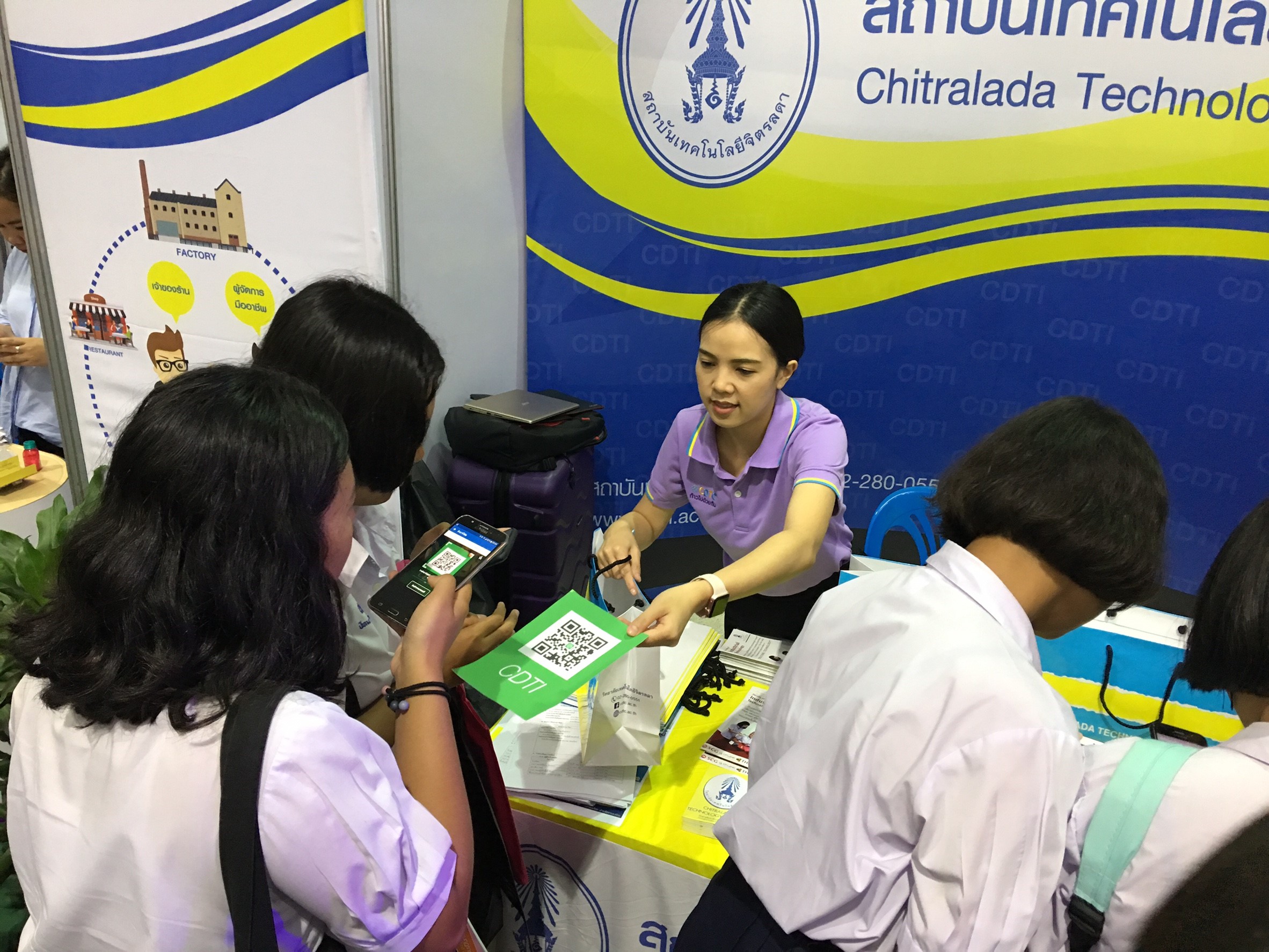 ตลาดนัดหลักสูตร มหาวิทยาลัยเกษตรศาสตร์ — 7 พฤษภาคม 2025 — สถาบันเทคโนโลยีจิตรลดา CDTI