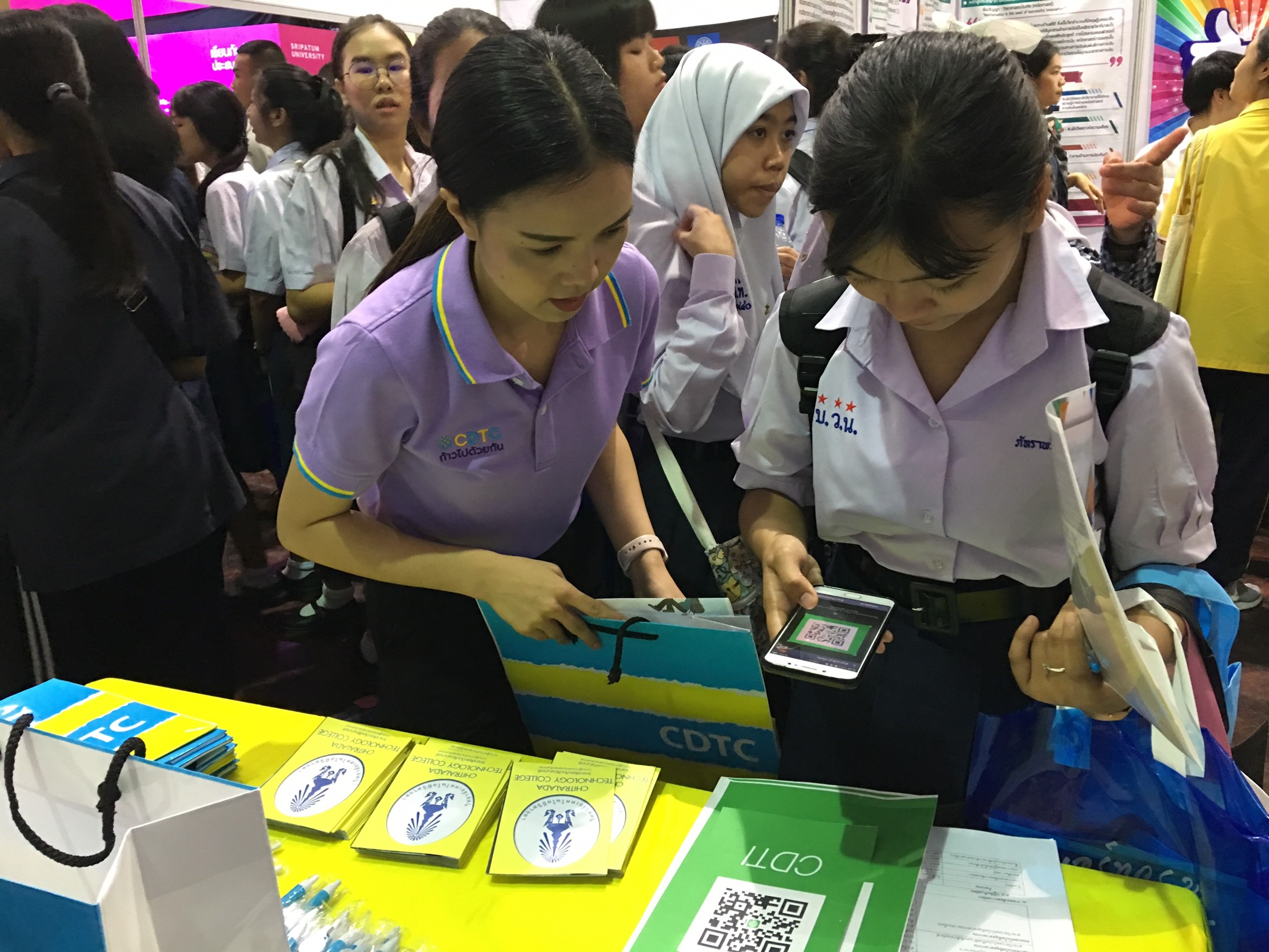 ตลาดนัดหลักสูตร มหาวิทยาลัยเกษตรศาสตร์ — 7 พฤษภาคม 2025 — สถาบันเทคโนโลยีจิตรลดา CDTI