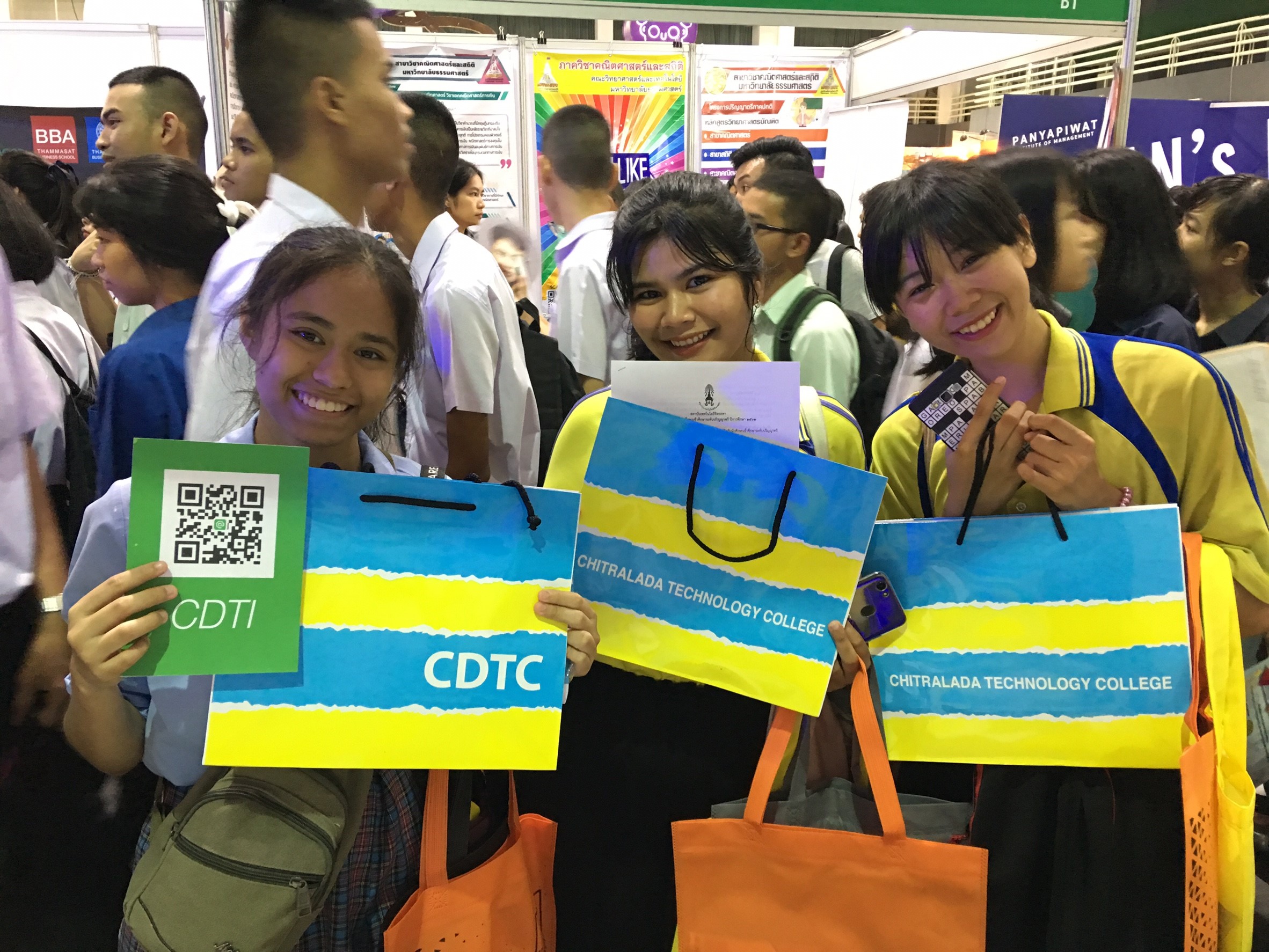 ตลาดนัดหลักสูตร มหาวิทยาลัยเกษตรศาสตร์ — 7 พฤษภาคม 2025 — สถาบันเทคโนโลยีจิตรลดา CDTI