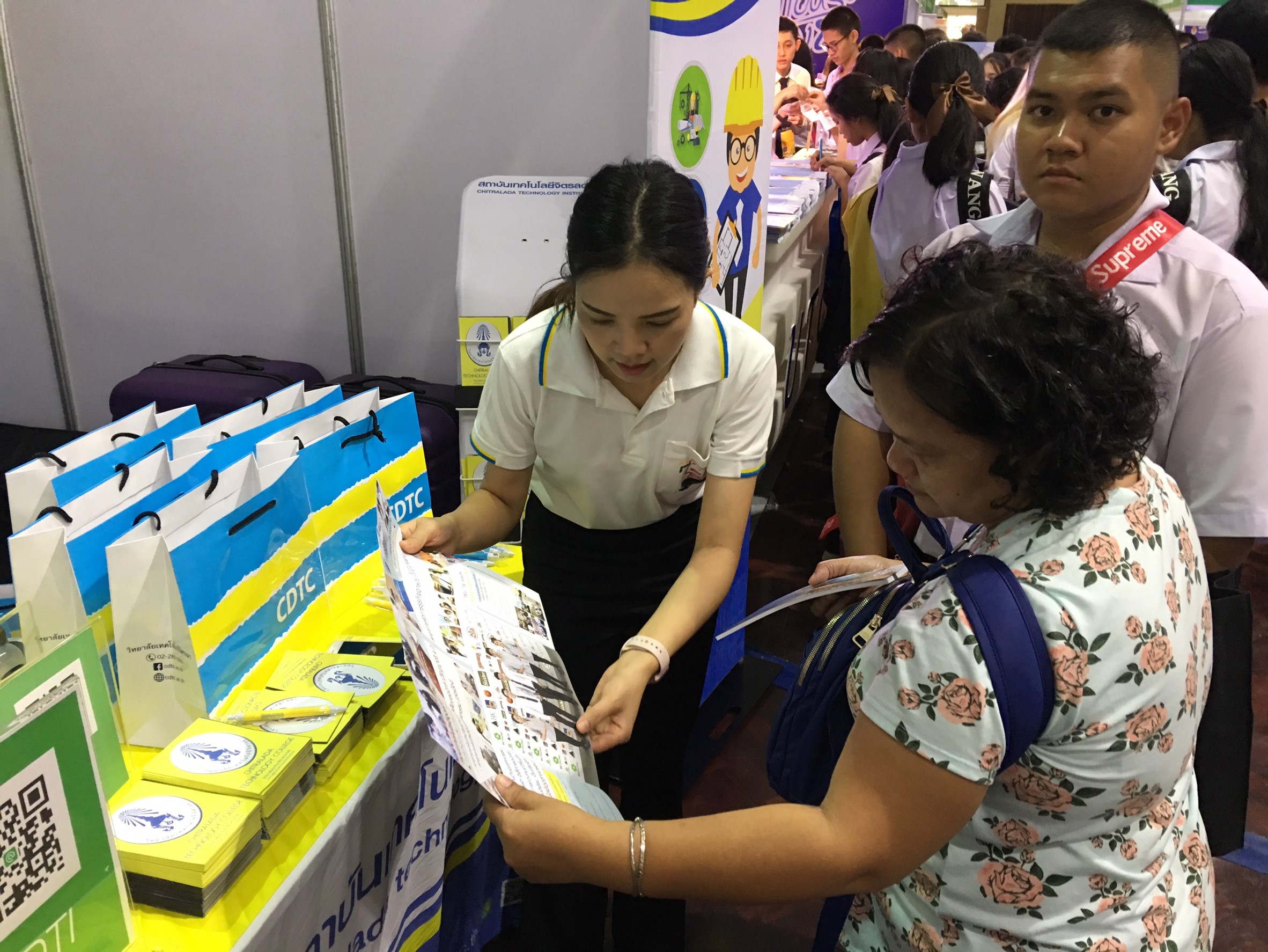 ตลาดนัดหลักสูตร มหาวิทยาลัยเกษตรศาสตร์ — 7 พฤษภาคม 2025 — สถาบันเทคโนโลยีจิตรลดา CDTI