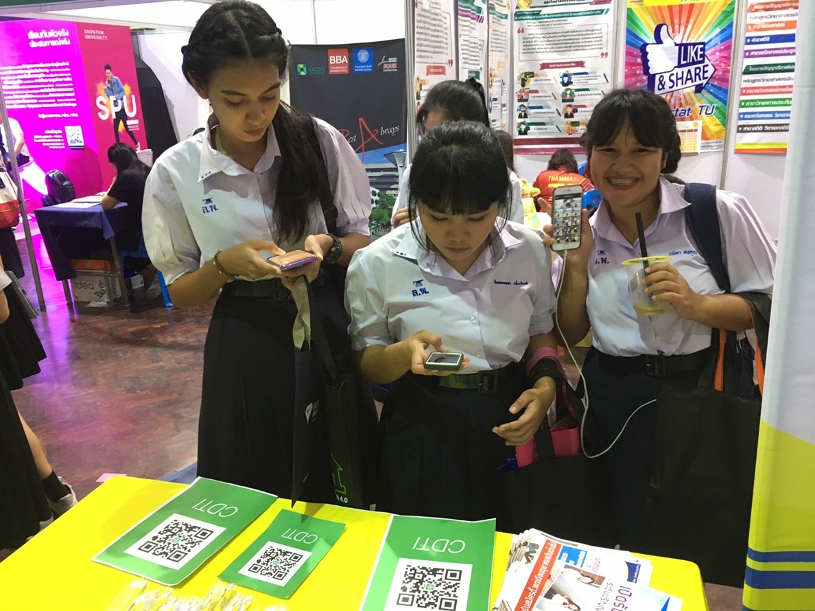 ตลาดนัดหลักสูตร มหาวิทยาลัยเกษตรศาสตร์ — 7 พฤษภาคม 2025 — สถาบันเทคโนโลยีจิตรลดา CDTI