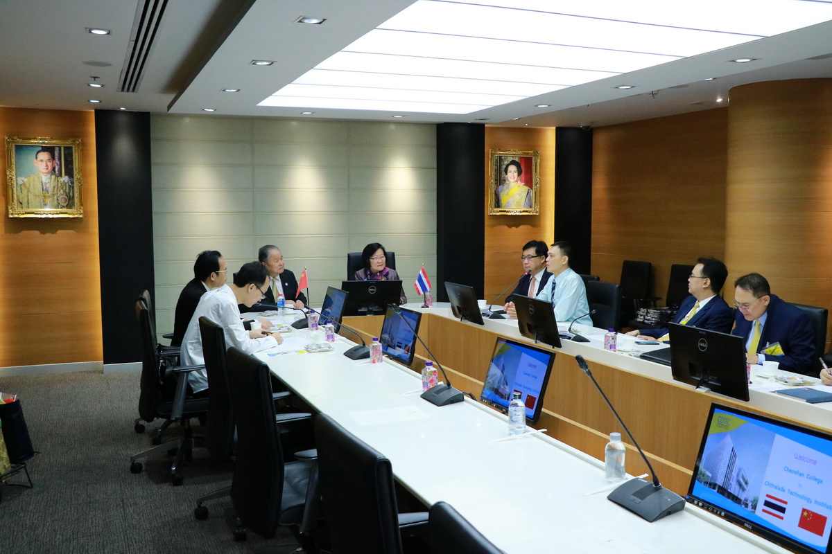 ต้อนรับคณะเยี่ยมชม — 2 พฤษภาคม 2025 — สถาบันเทคโนโลยีจิตรลดา CDTI