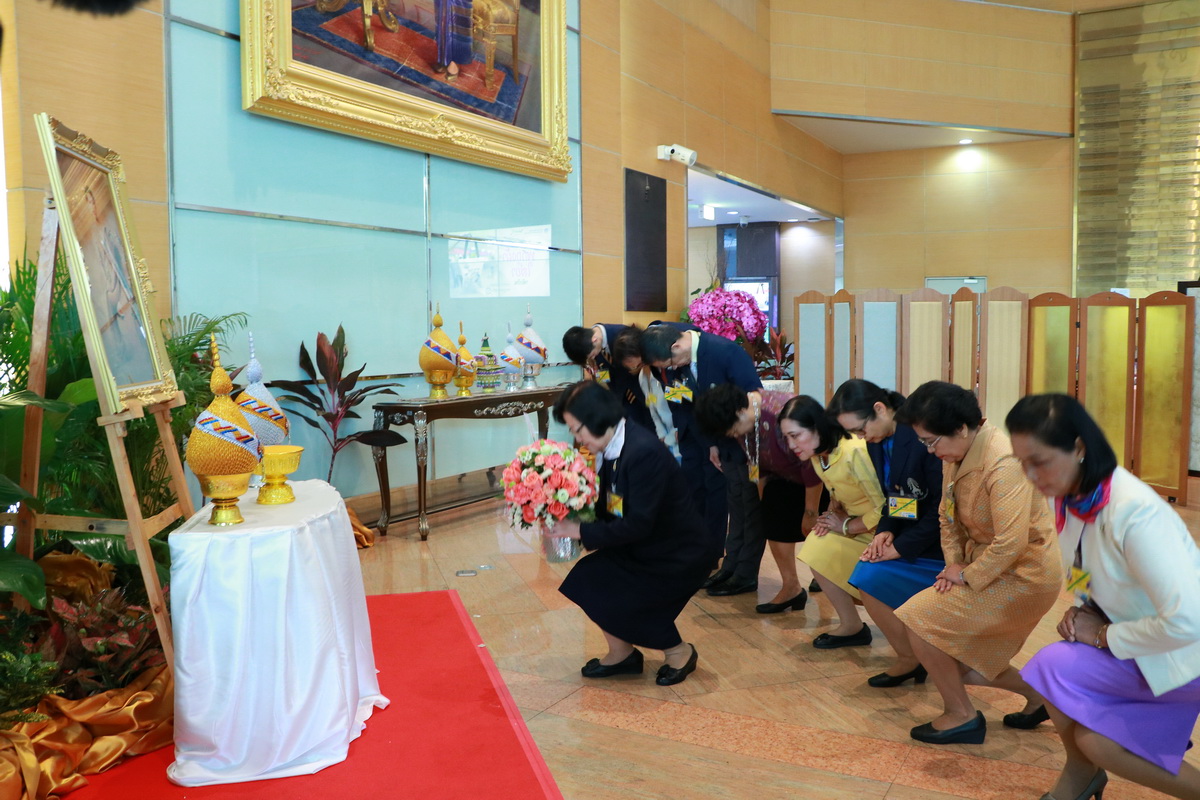 ร่วมลงนามถวายพระพรให้ทรงหายจากพระอาการประชวน — 12 พฤษภาคม 2025 — สถาบันเทคโนโลยีจิตรลดา CDTI