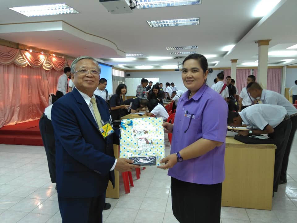 แนะแนวการศึกษา ณ วิทยาลัยเทคนิคสัตหีบ — 2 พฤษภาคม 2025 — สถาบันเทคโนโลยีจิตรลดา CDTI