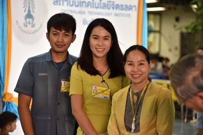 ตักบาตรวันมาฆบูชา — 21 พฤษภาคม 2025 — สถาบันเทคโนโลยีจิตรลดา CDTI