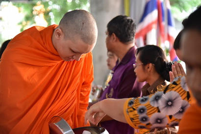 ตักบาตรวันมาฆบูชา — 21 พฤษภาคม 2025 — สถาบันเทคโนโลยีจิตรลดา CDTI