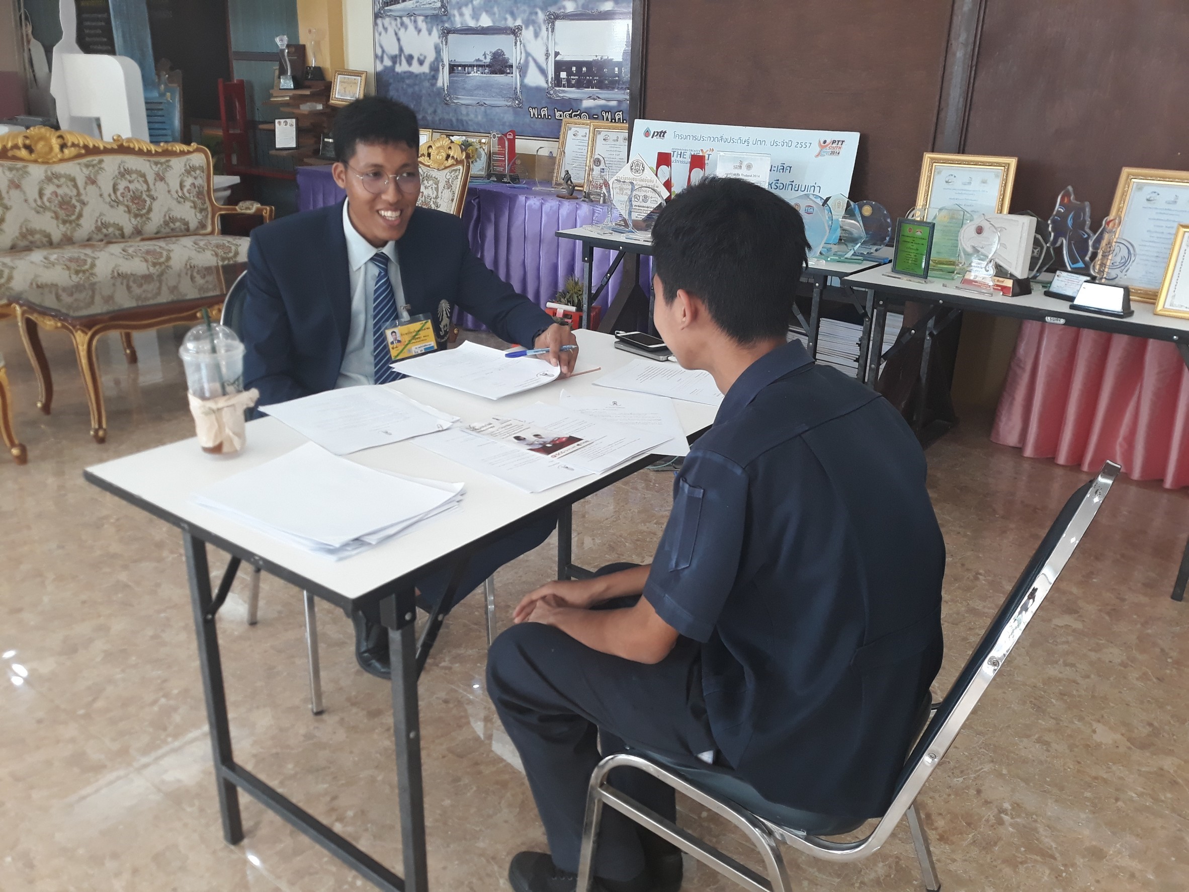 แนะแนวการศึกษา ณ วิทยาลัยเทคนิคสุพรรณบุรี — 2 พฤษภาคม 2025 — สถาบันเทคโนโลยีจิตรลดา CDTI
