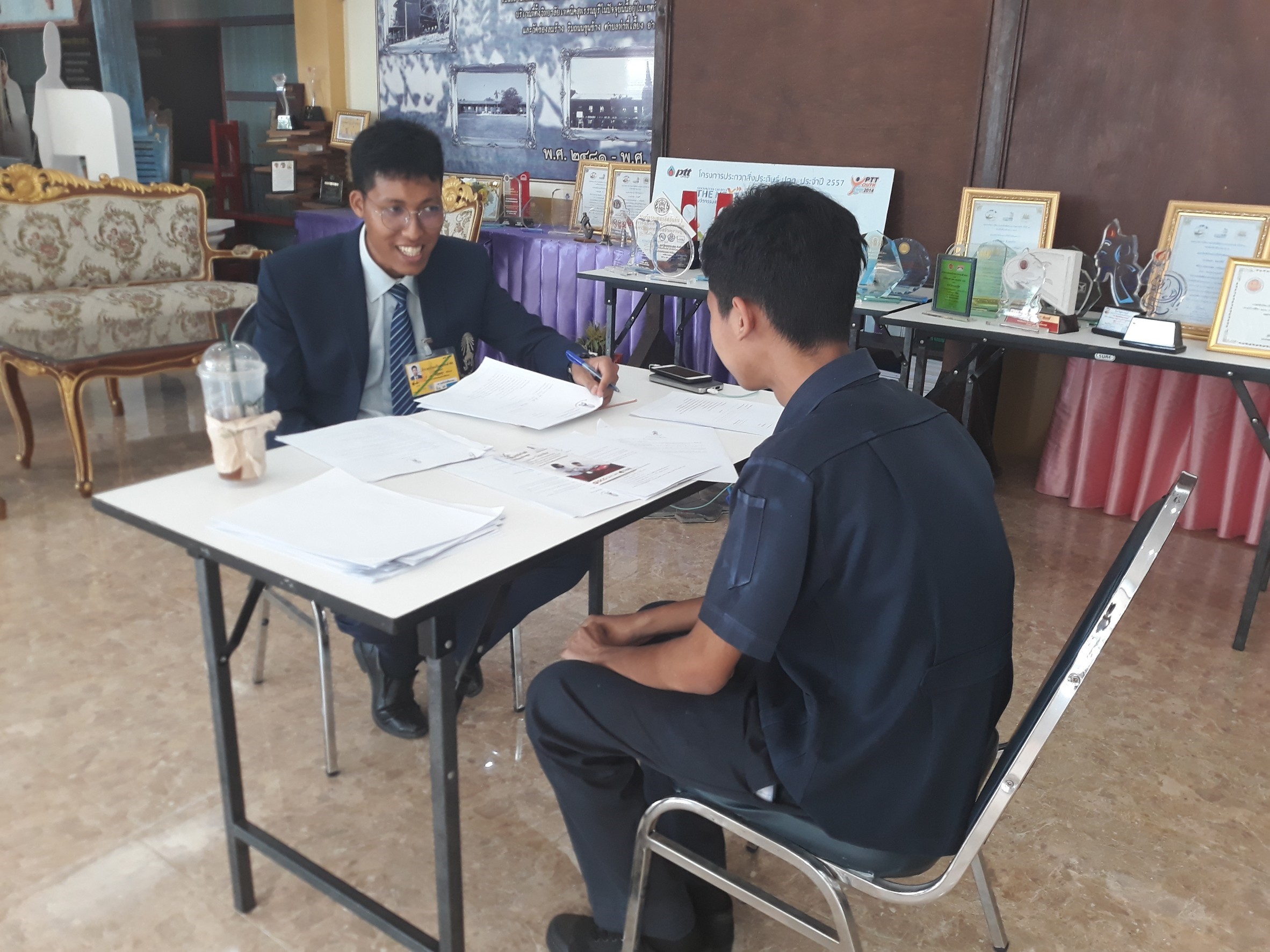 แนะแนวการศึกษา ณ วิทยาลัยเทคนิคสุพรรณบุรี — 2 พฤษภาคม 2025 — สถาบันเทคโนโลยีจิตรลดา CDTI