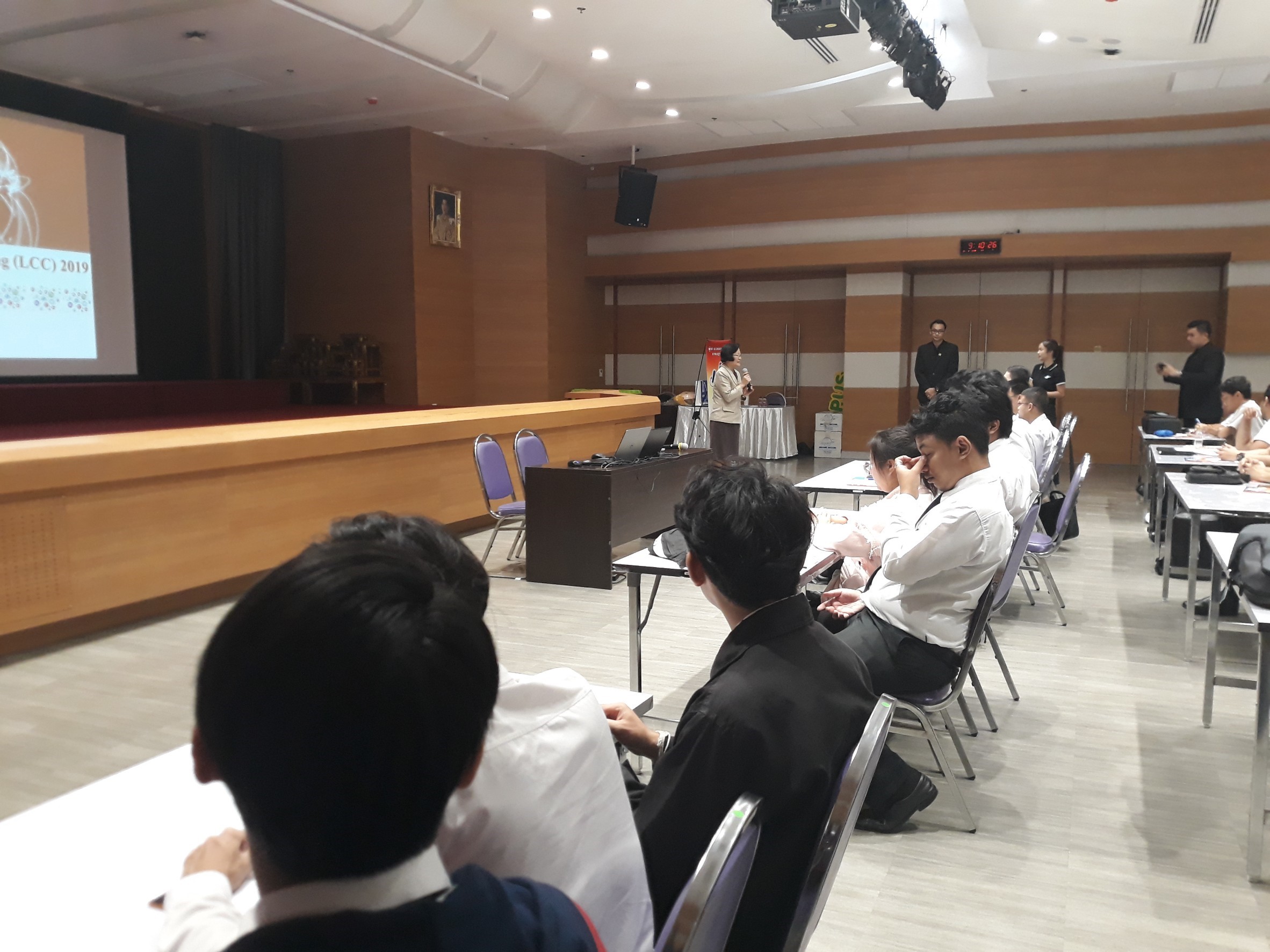 การอบรมเชิงปฏิบัติการ Link Campus Cabling 2019 — 2 พฤษภาคม 2025 — สถาบันเทคโนโลยีจิตรลดา CDTI
