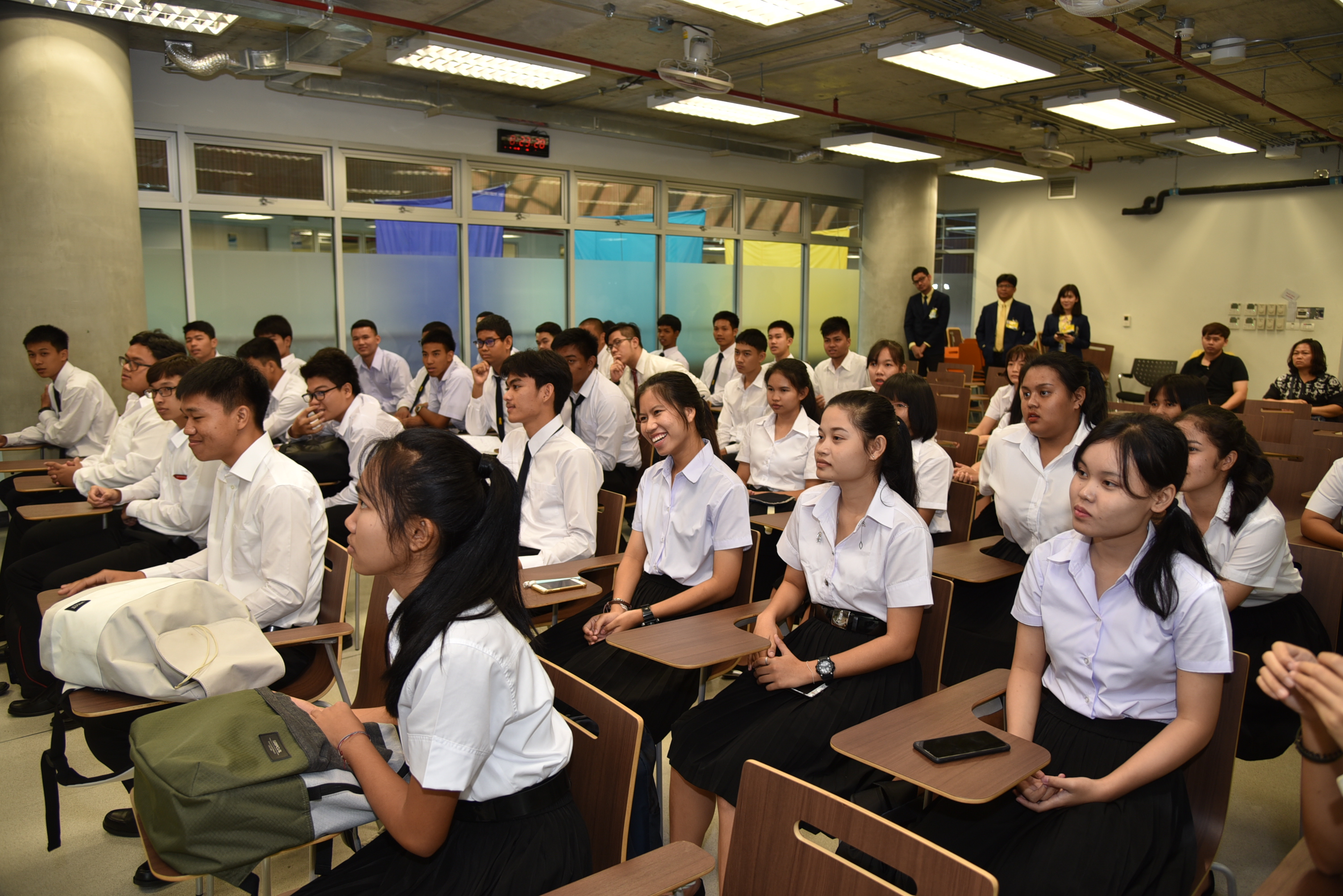 พิธีปฐมนิเทศโครงการฝึกทักษะพื้นฐานทางช่างสำหรับนักศึกษาใหม่ ประจำปีการศึกษา 2562 — 2 พฤษภาคม 2025 — สถาบันเทคโนโลยีจิตรลดา CDTI