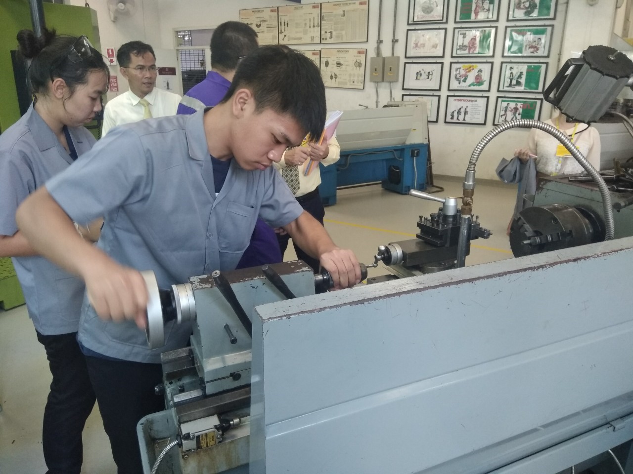 การฝึกทักษะพื้นฐานทางช่างสำหรับนักศึกษาใหม่ ประจำปีการศึกษา2562 (สัปดาห์ที่1) — 2 พฤษภาคม 2025 — สถาบันเทคโนโลยีจิตรลดา CDTI