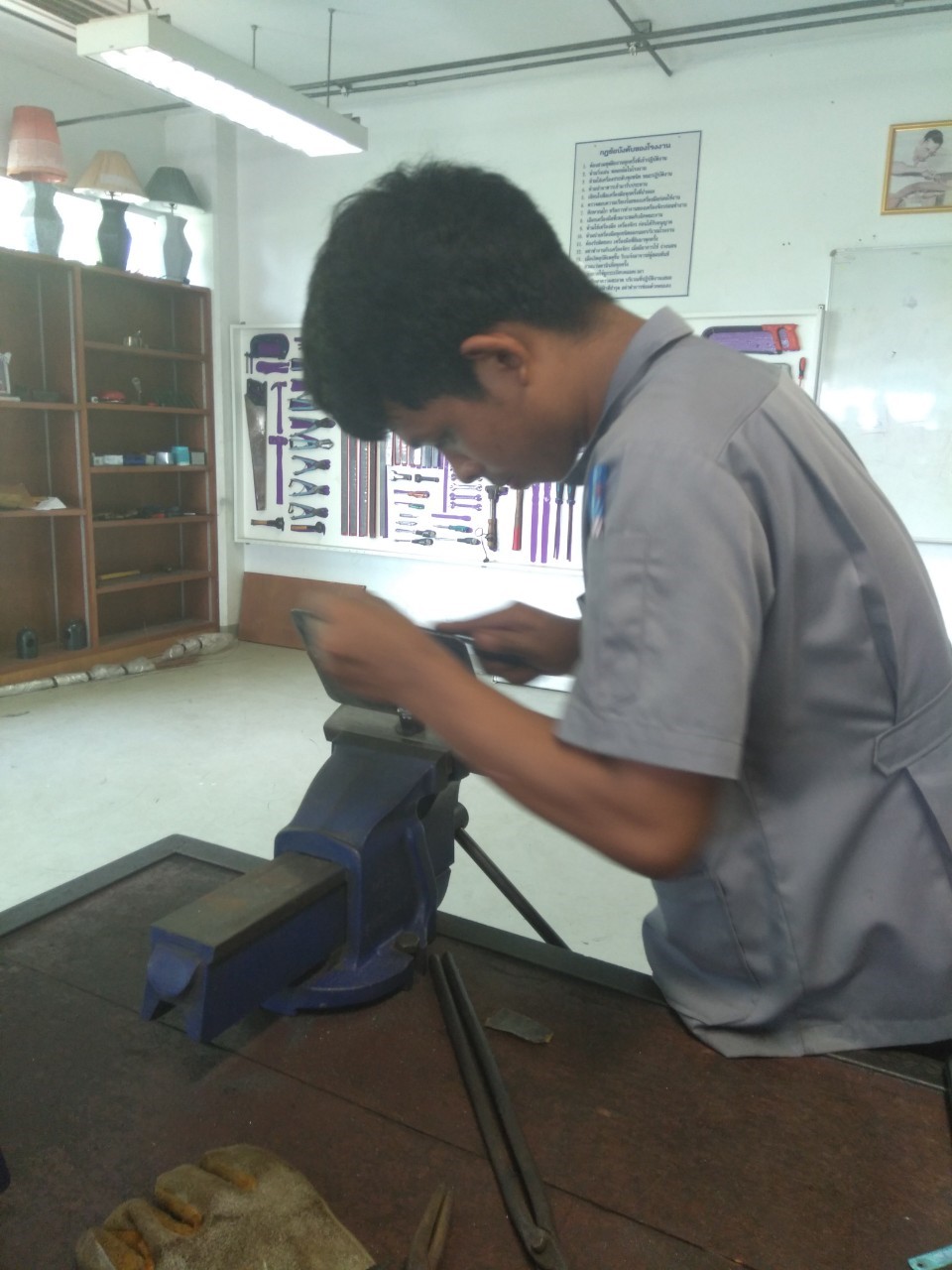 การฝึกทักษะพื้นฐานทางช่างสำหรับนักศึกษาใหม่ ประจำปีการศึกษา2562 (สัปดาห์ที่2) — 2 พฤษภาคม 2025 — สถาบันเทคโนโลยีจิตรลดา CDTI
